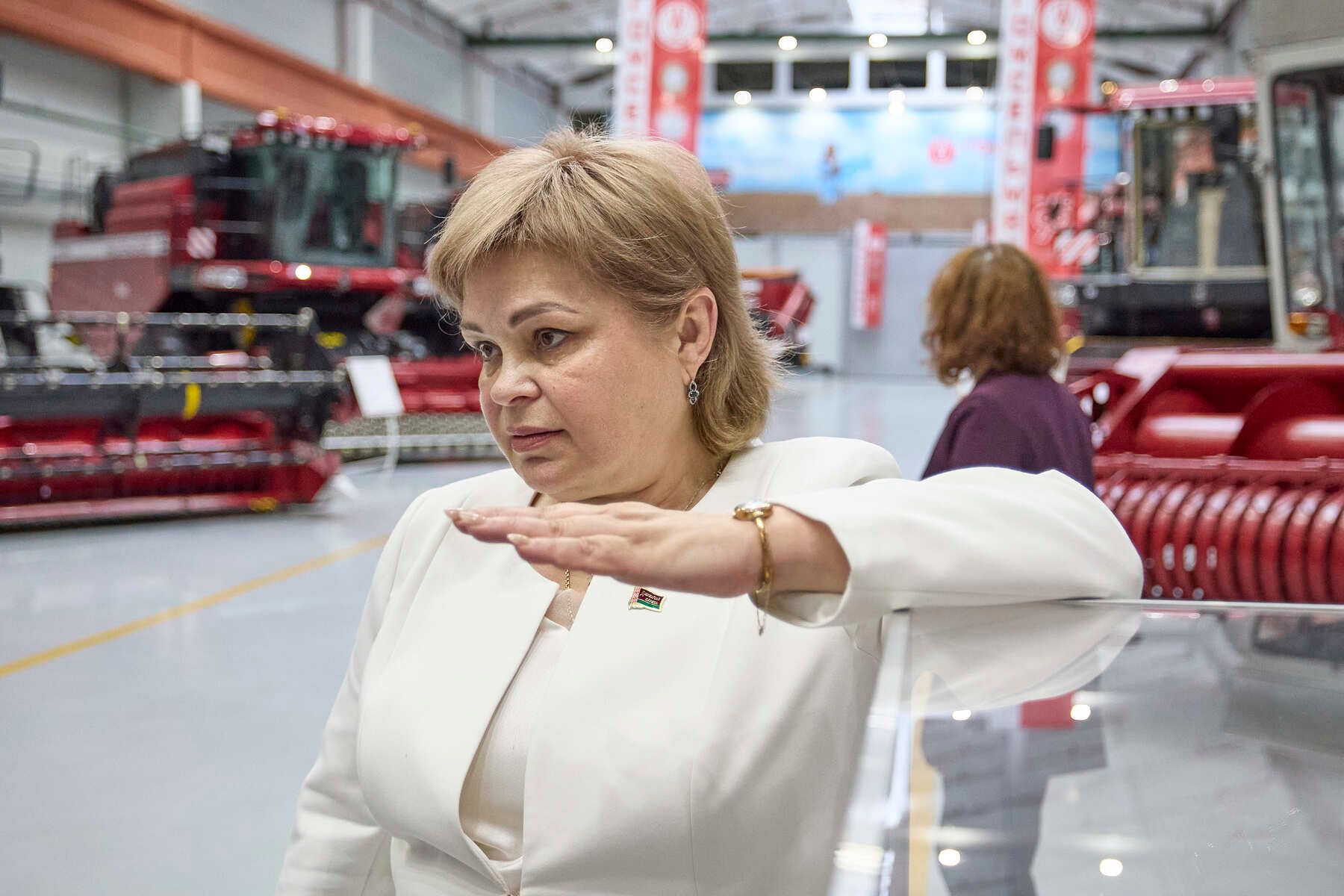 Председатель Госстандарта Елена Моргунова. Фото: Алексей Матюшков, Times.by