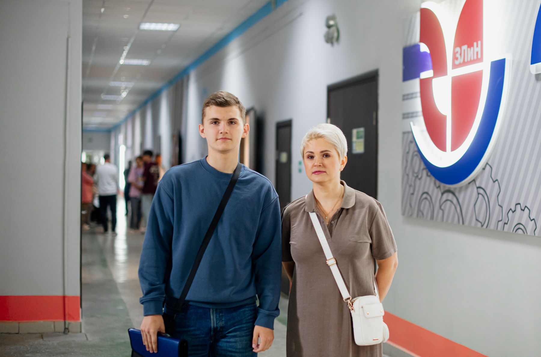 Илья Чайка с мамой