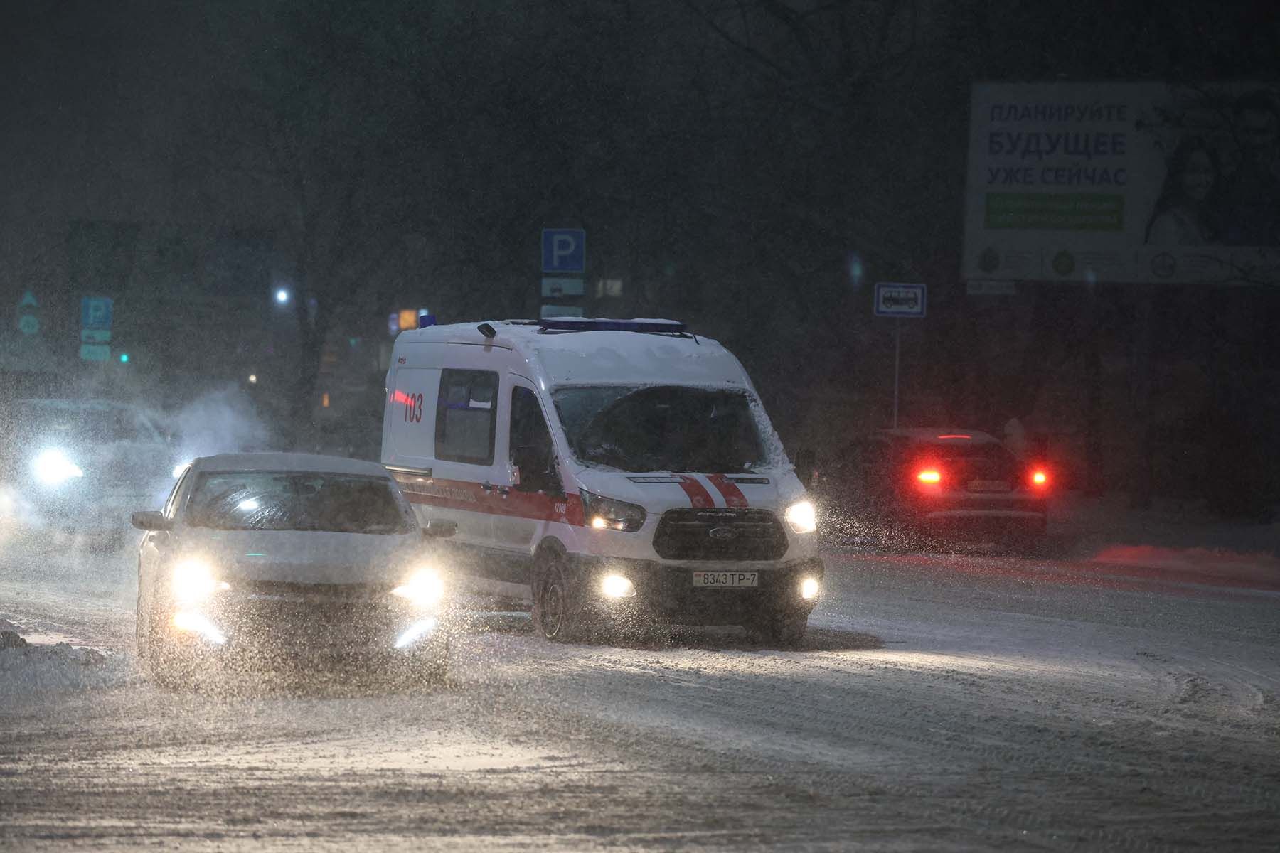 Машина скорой помощи в Минске