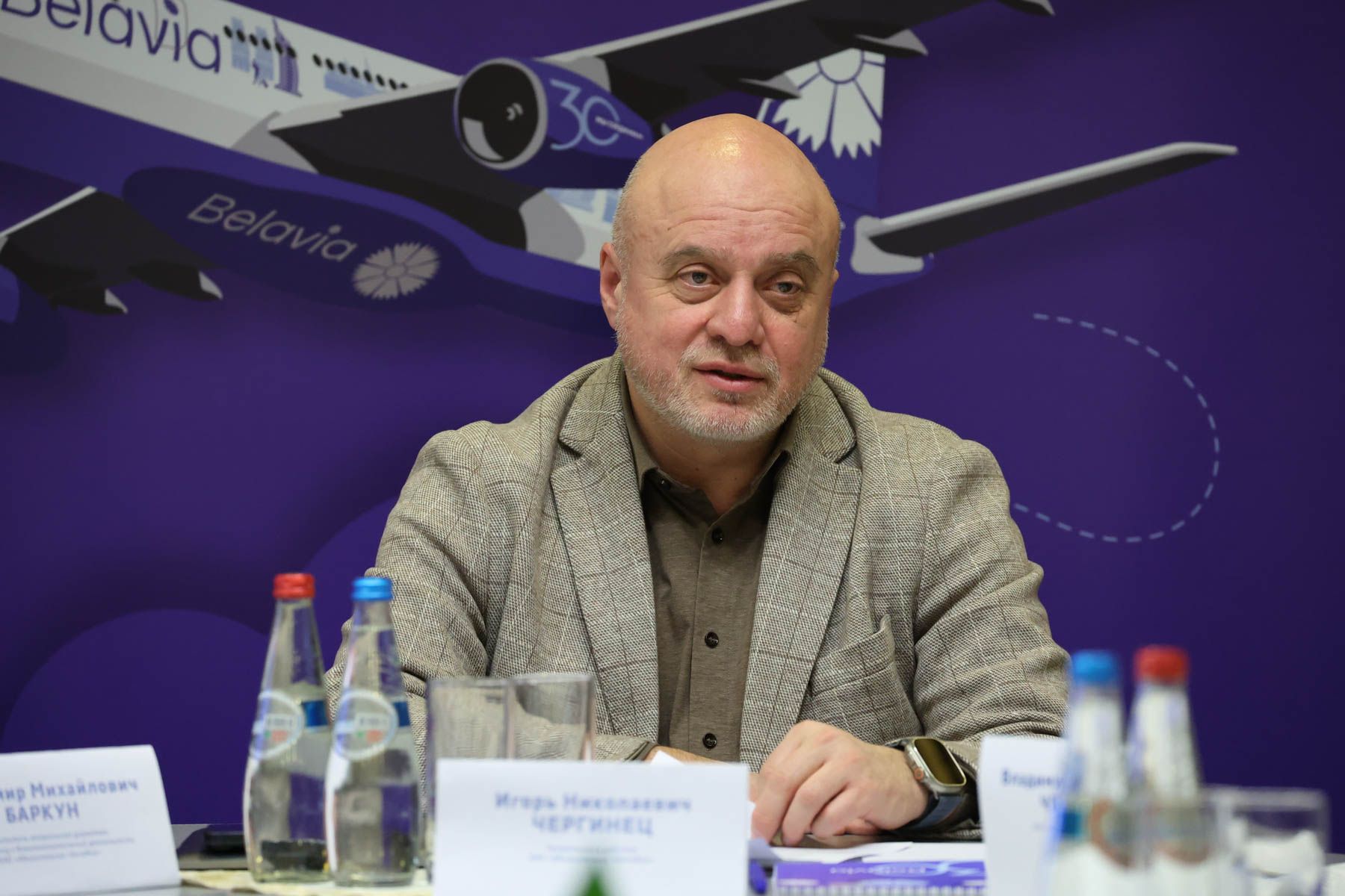 енеральный директор авиакомпании «Белавиа» Игорь Чергинец. © Павел Орловский, Times.by