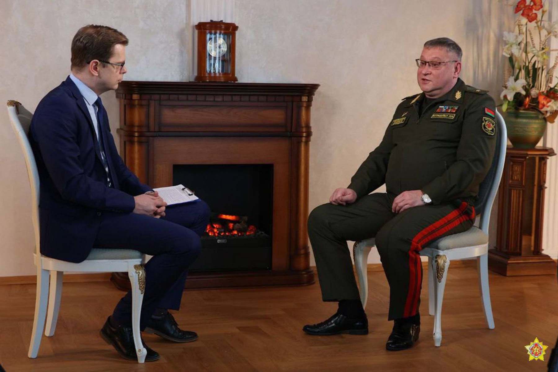 Начальник Генштаба Беларуси Павел Муравейко. © Министерство обороны Республики Беларусь, Telegram