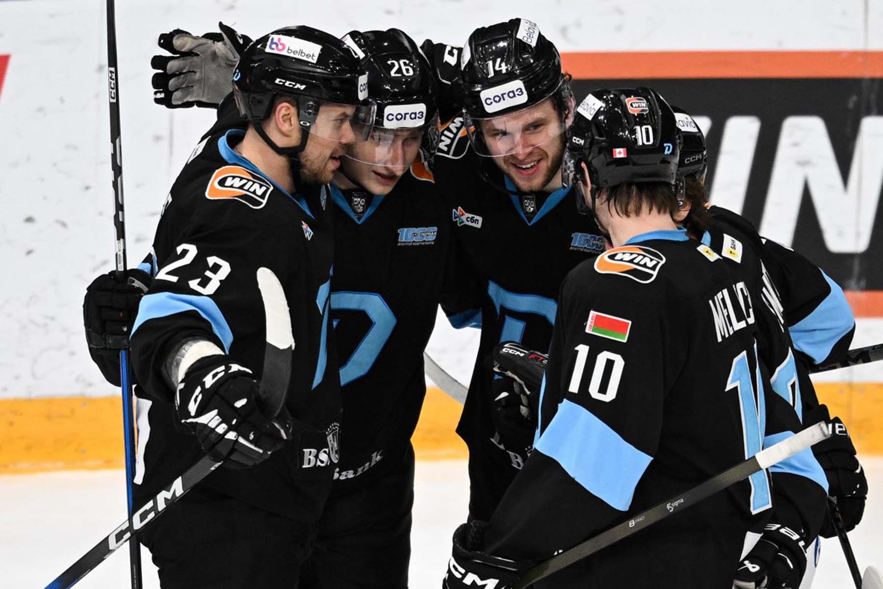 Хоккеисты минского «Динамо»