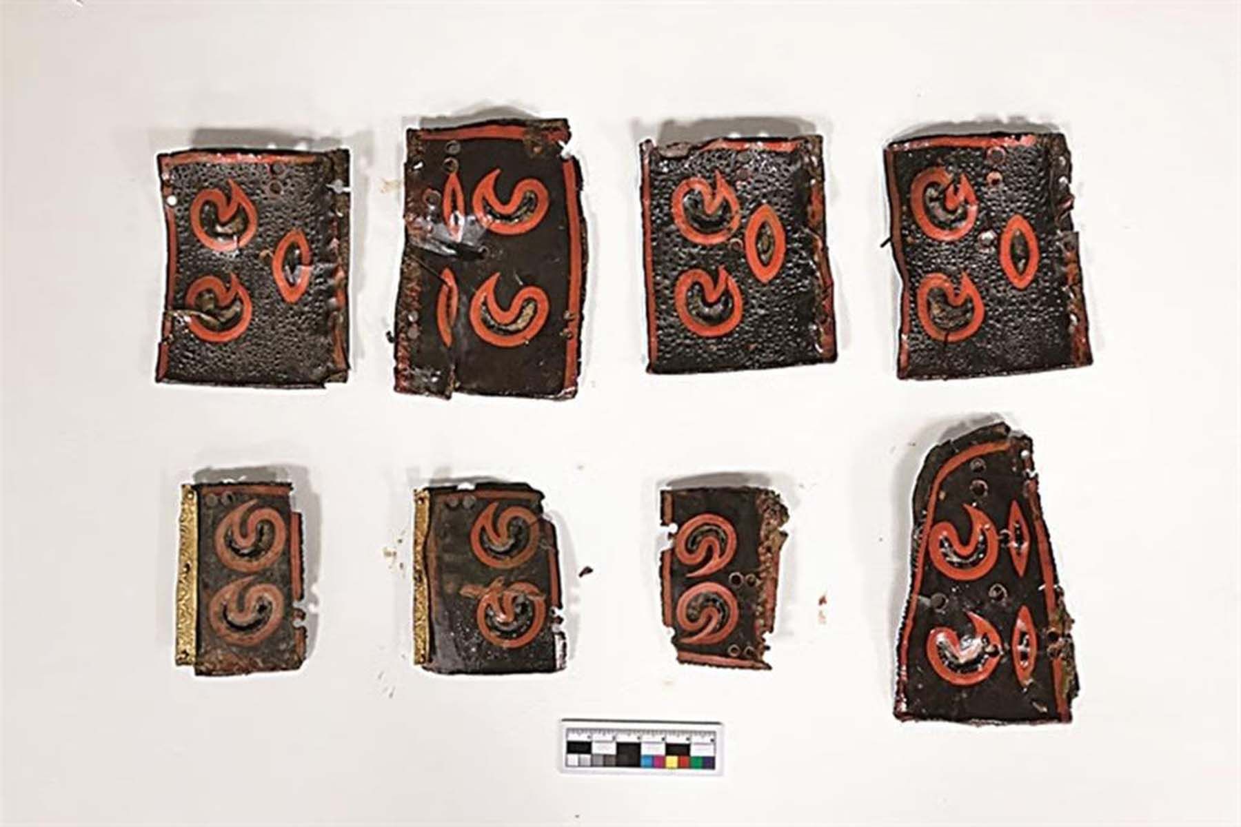 Железные и лакированные доспехи. © Китайская академия социальных наук