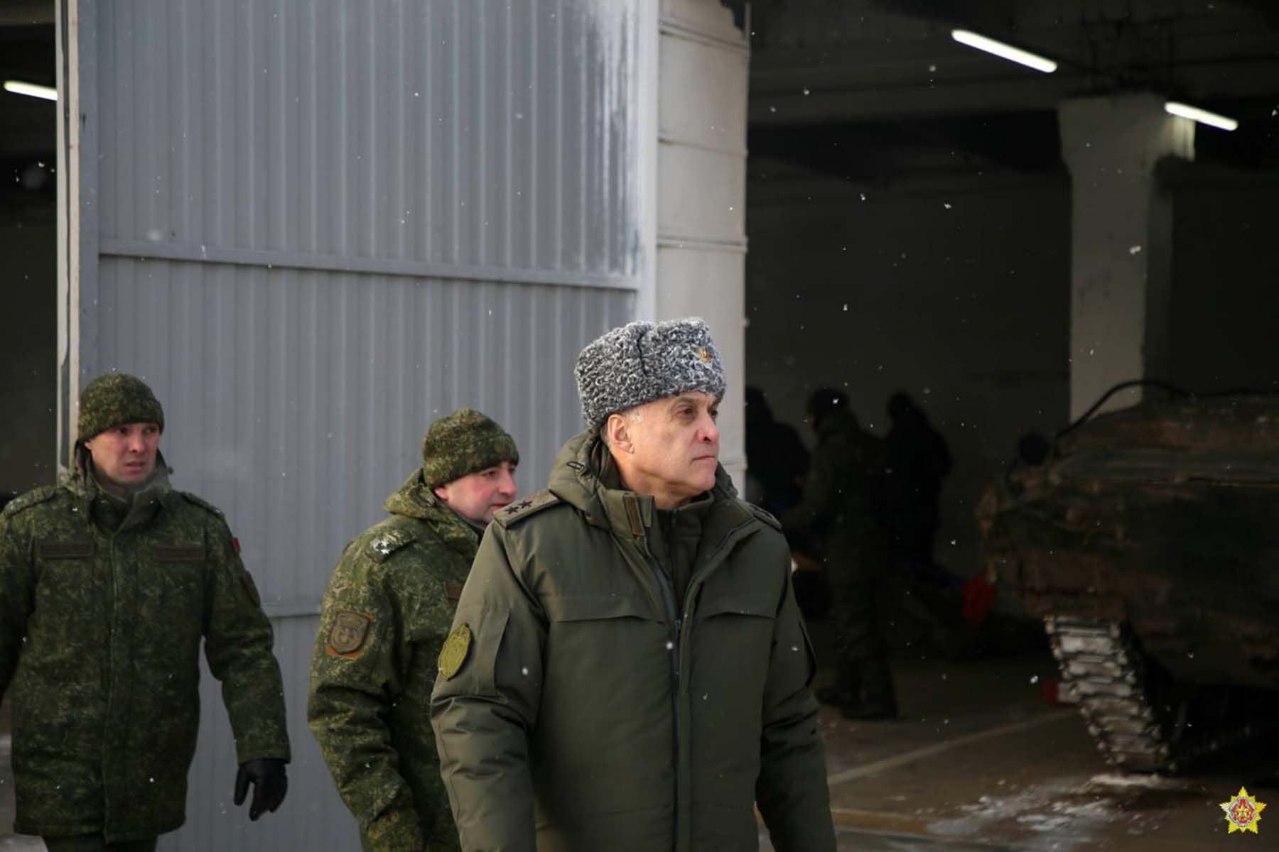 Госсекретарь Совбеза Беларуси Александр Вольфович. © Министерство обороны Республики Беларусь, Telegram