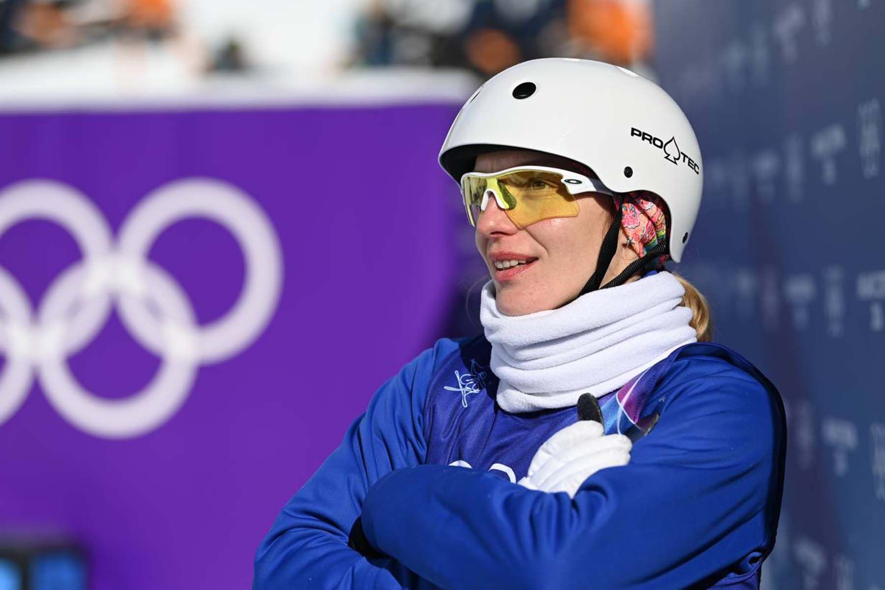 Белорусская фристайлистка Анна Гуськова. © TEAM BY, Telegram