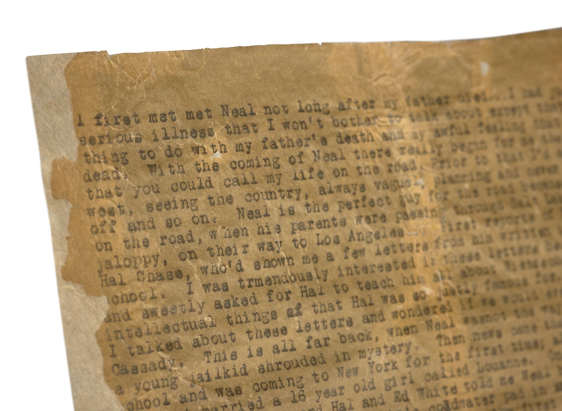 Черновик романа Керуака «В дороге» длиной 37 м