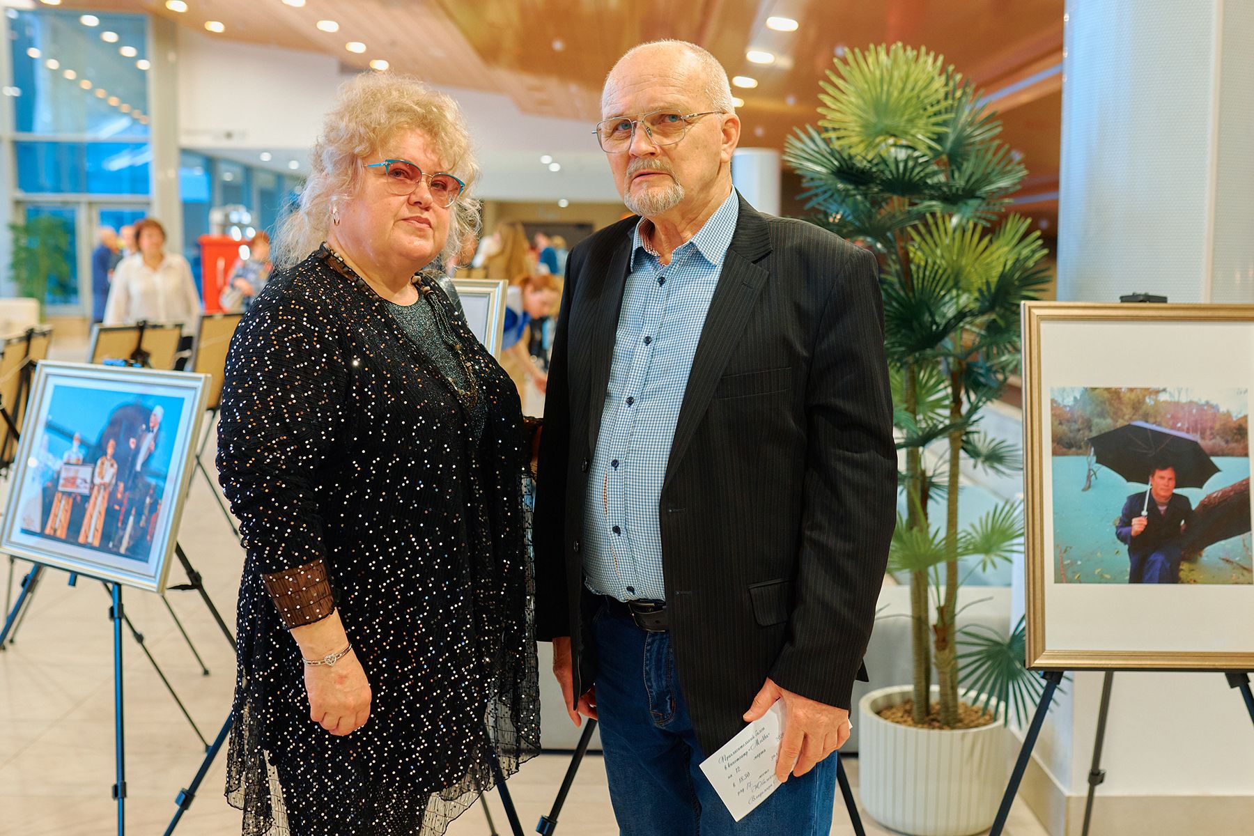 Алла и Геннадий на творческом вечере Владимира Гостюхина в кинотеатре «Москва». © Times.by