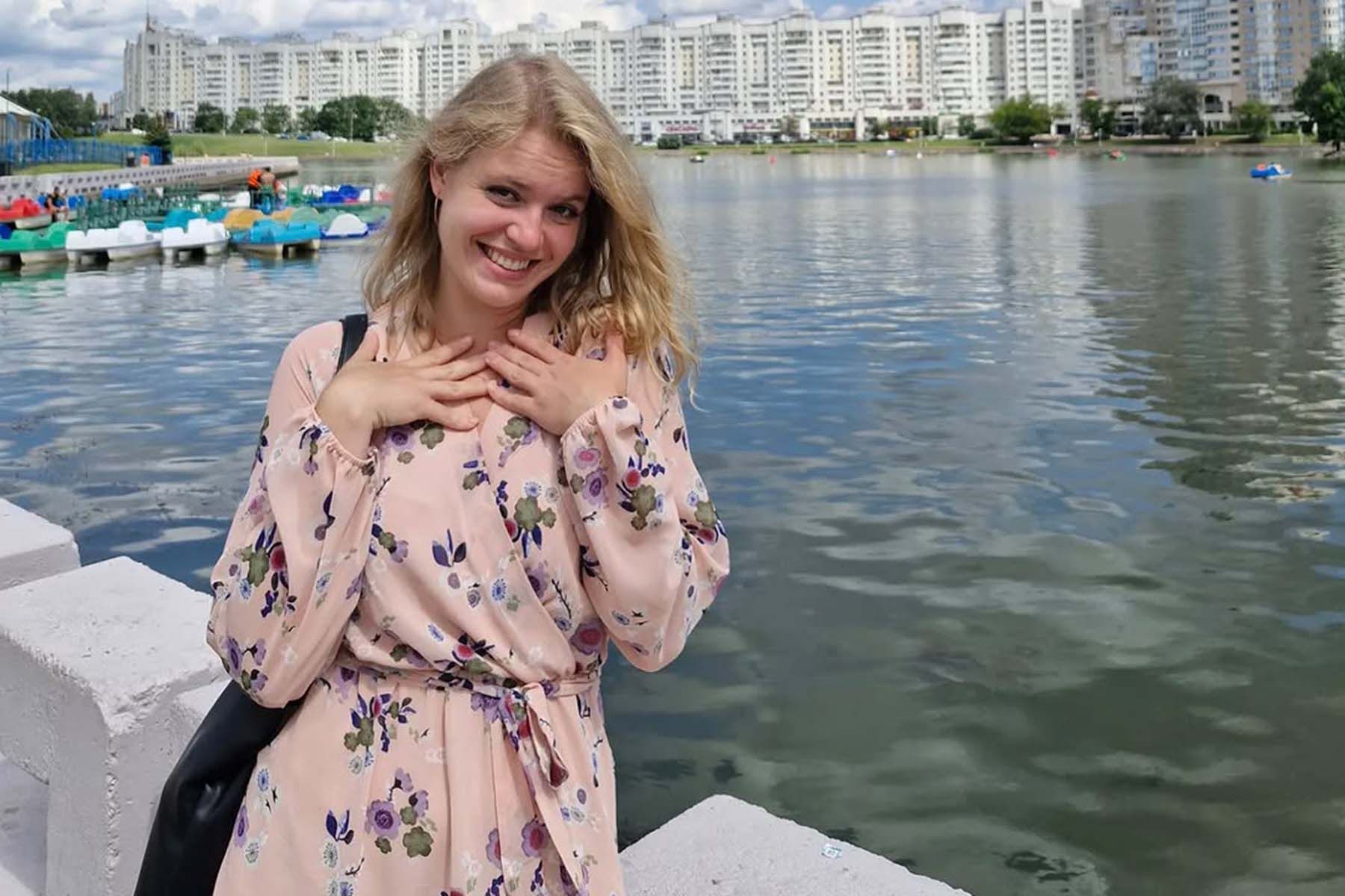 Белорусская баянистка Анастасия Жук. © anastasiyaaa_zhuk, Instagram