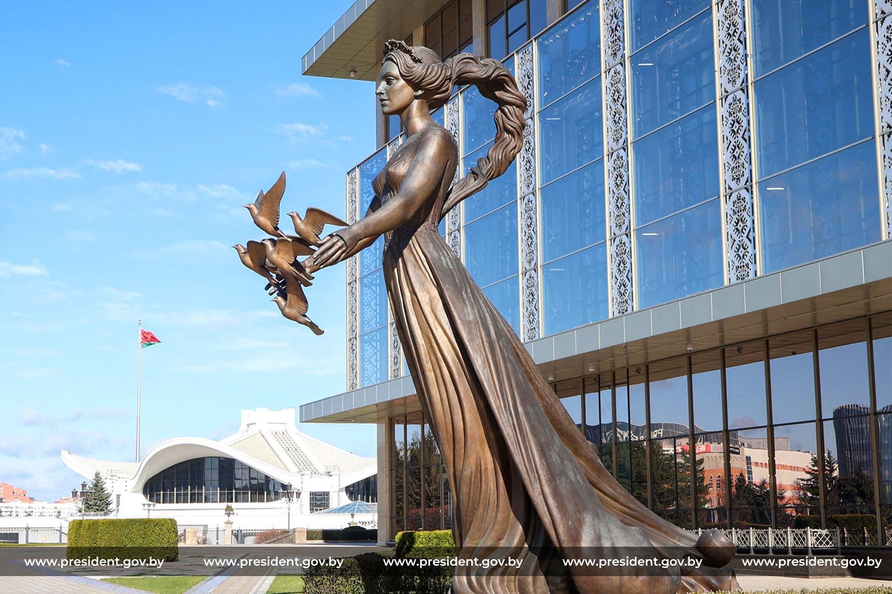 Дворец Независимости. © Пресс-служба Президента Республики Беларусь