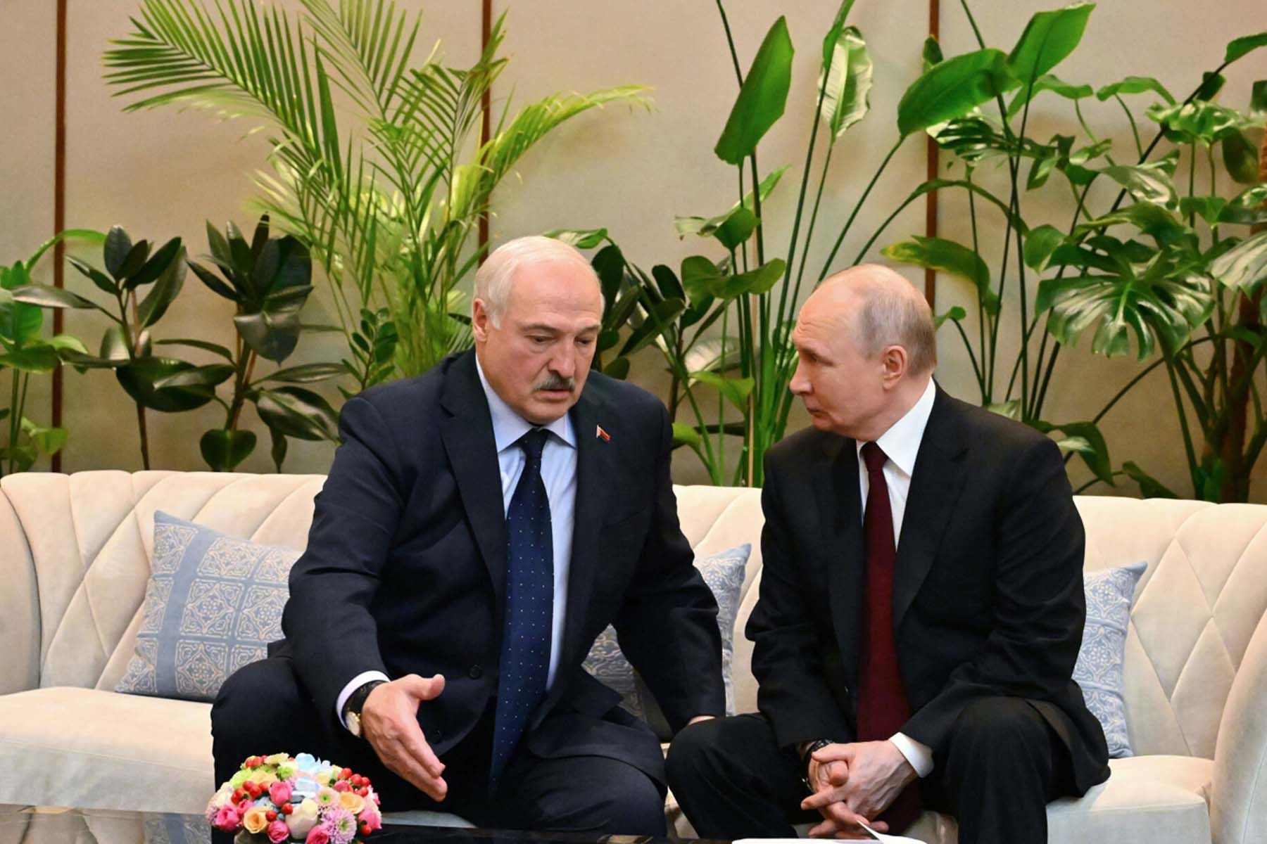 Лукашенко Путин