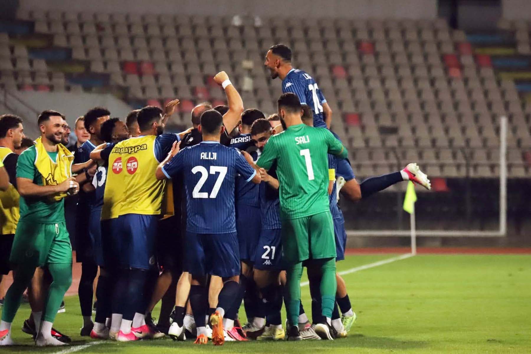 Футболисты «Динамо Сити» из Тираны. Фото: FC Dinamo City, Facebook