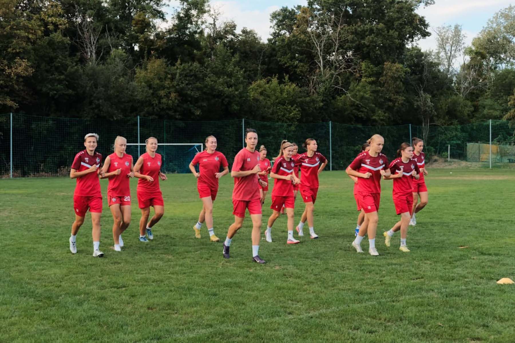 Футболистки «Минска» на тренировке. Фото: fcminsk.women, Instagram