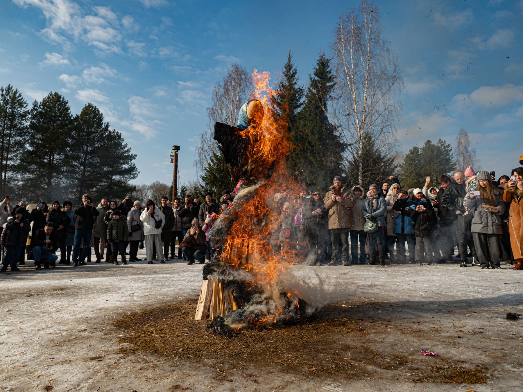 Проводы зимы в Здравнево