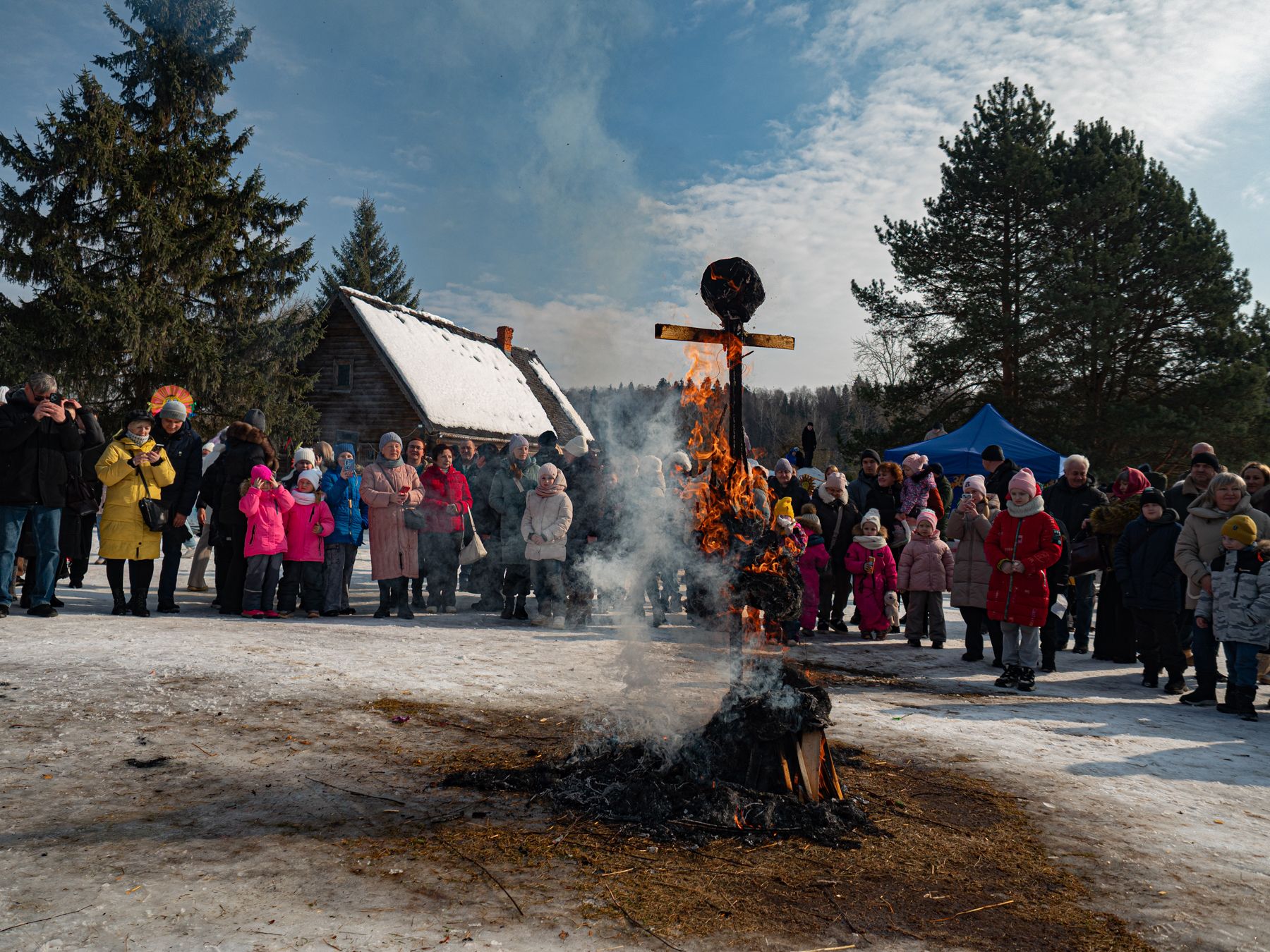 Проводы зимы в Здравнево