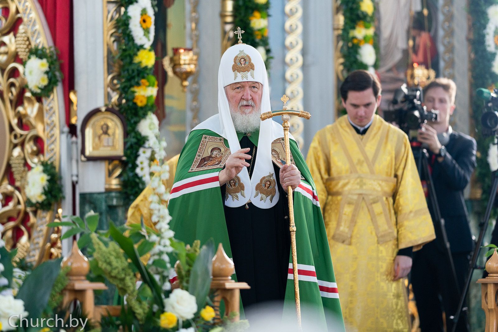 Патриарх Кирилл провел литургию в Бресте
