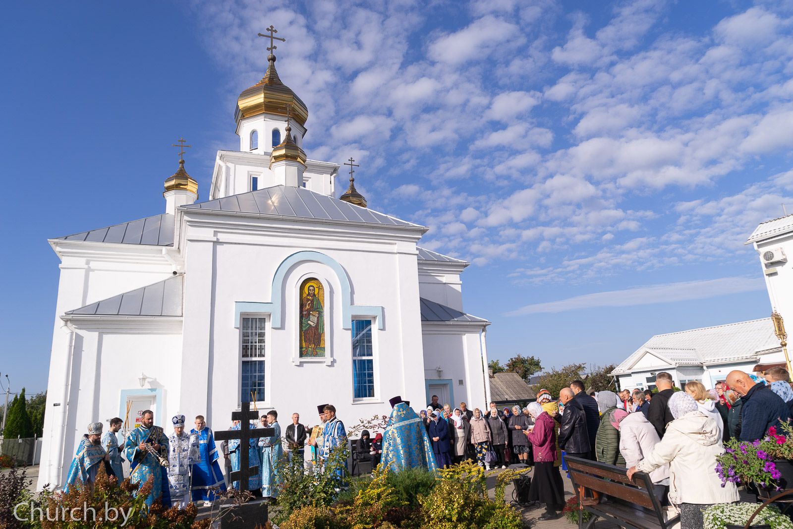 Престольный праздник в Свято-Покровском храме в деревне Чижевичи