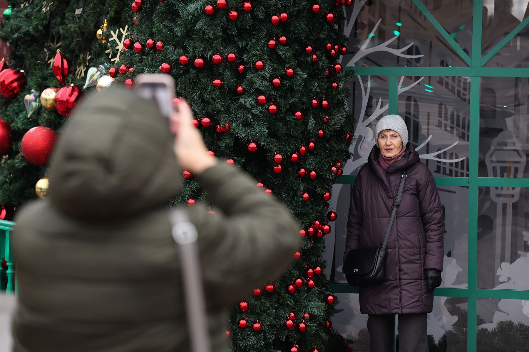 Елка на пл.Независимости