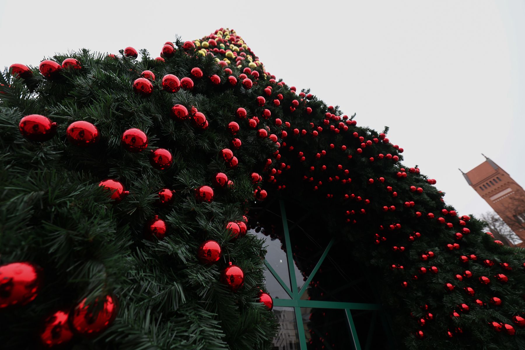 Елка на пл.Независимости