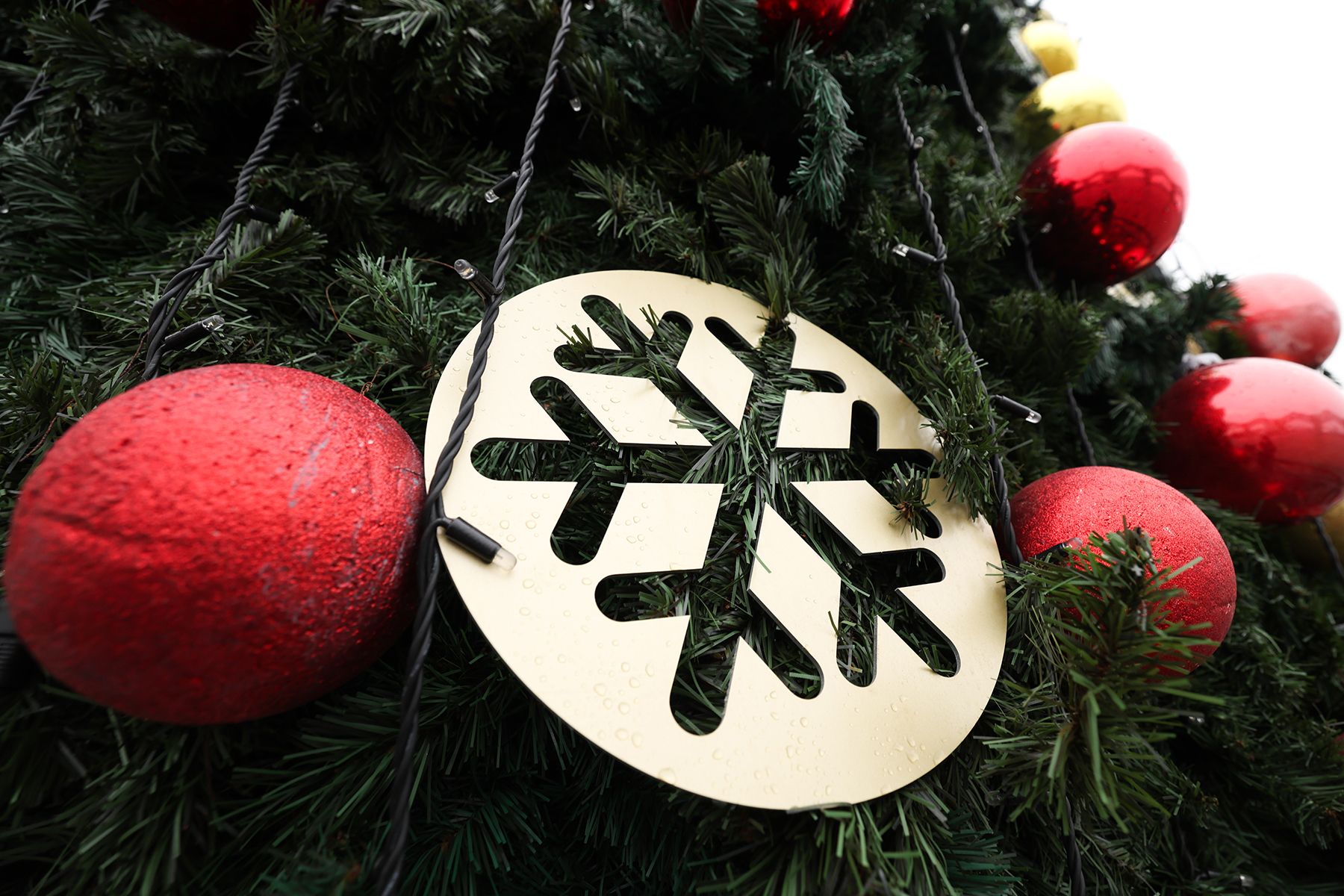 Елка у Дворца спорта