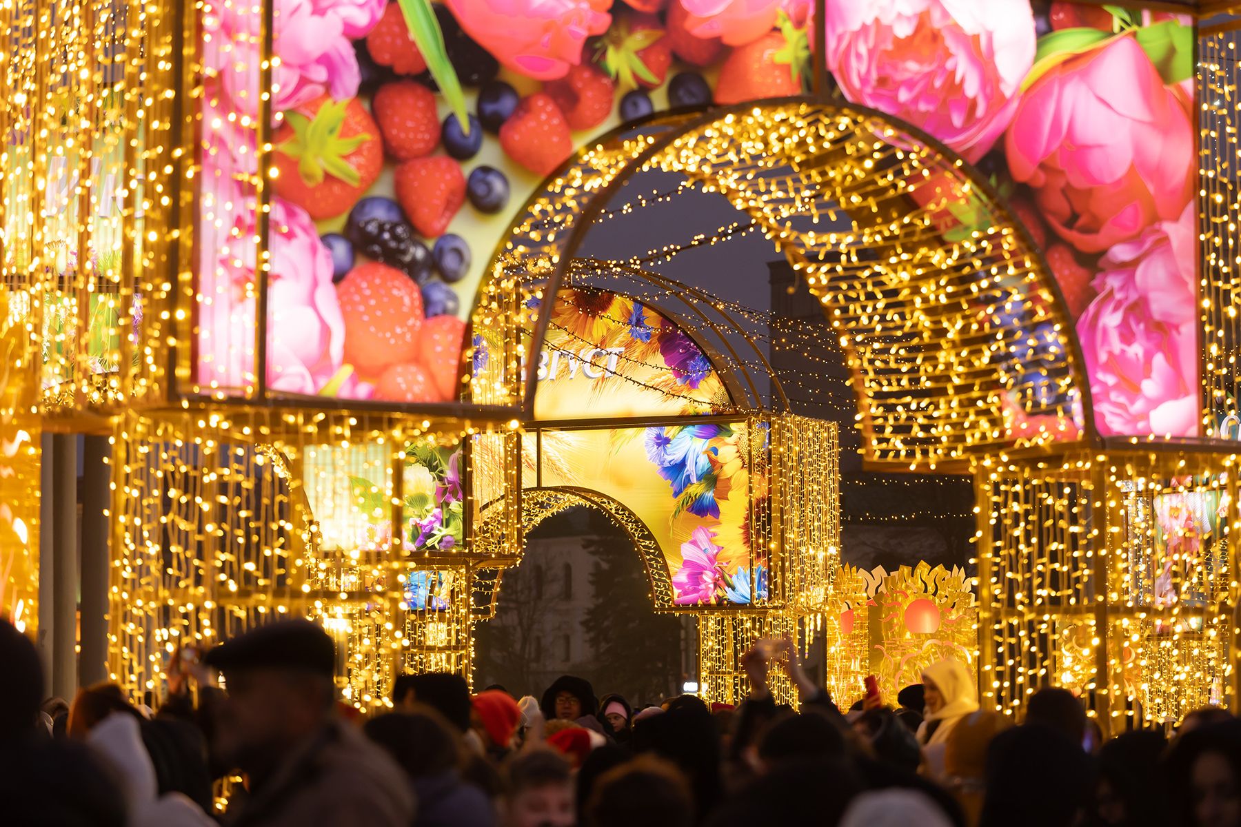 Елка на пл.Октябрьская