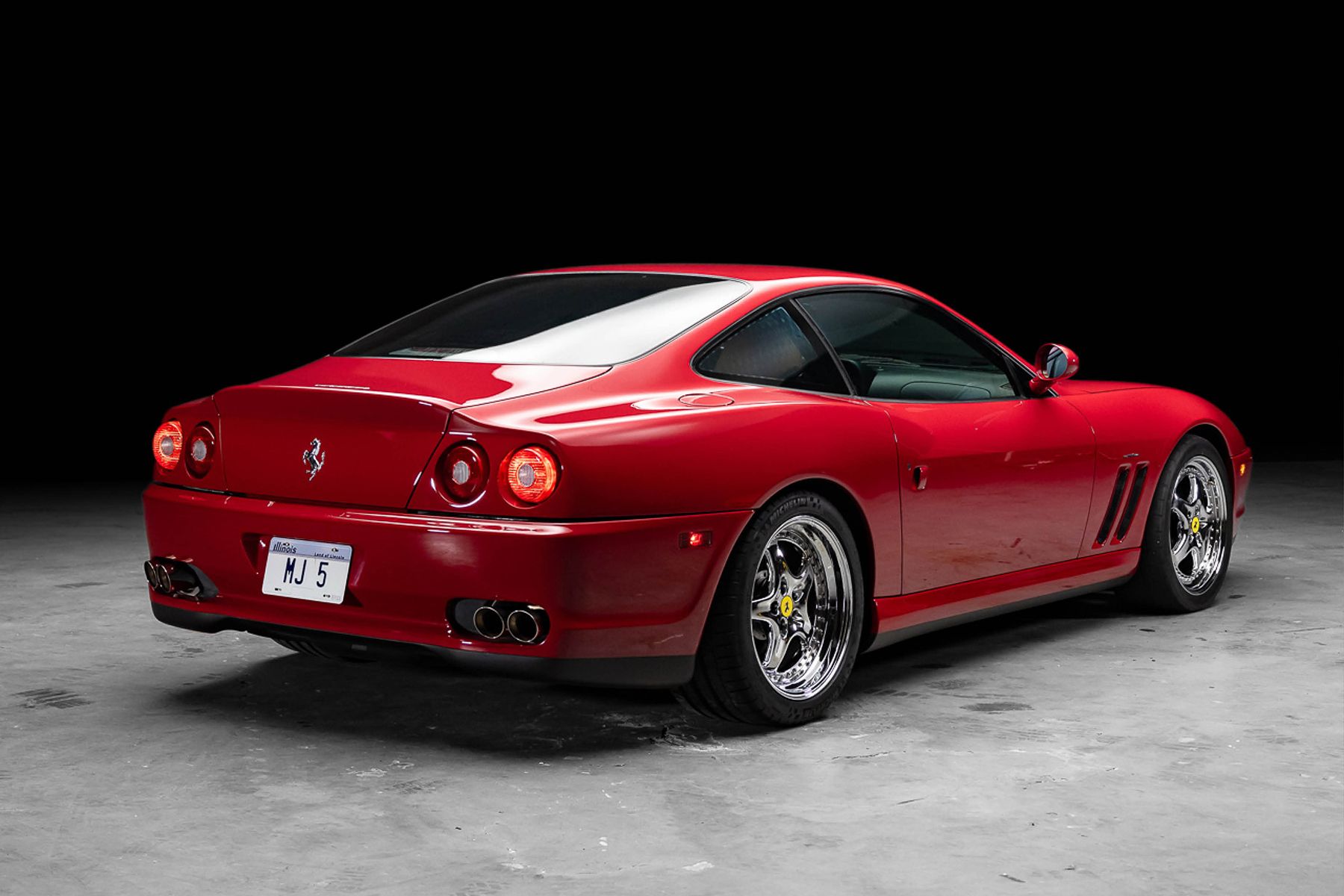 Ferrari 550 Maranello 1997 года выпуска, принадлежавший Майклу Джордану. Фото: joopiter.com