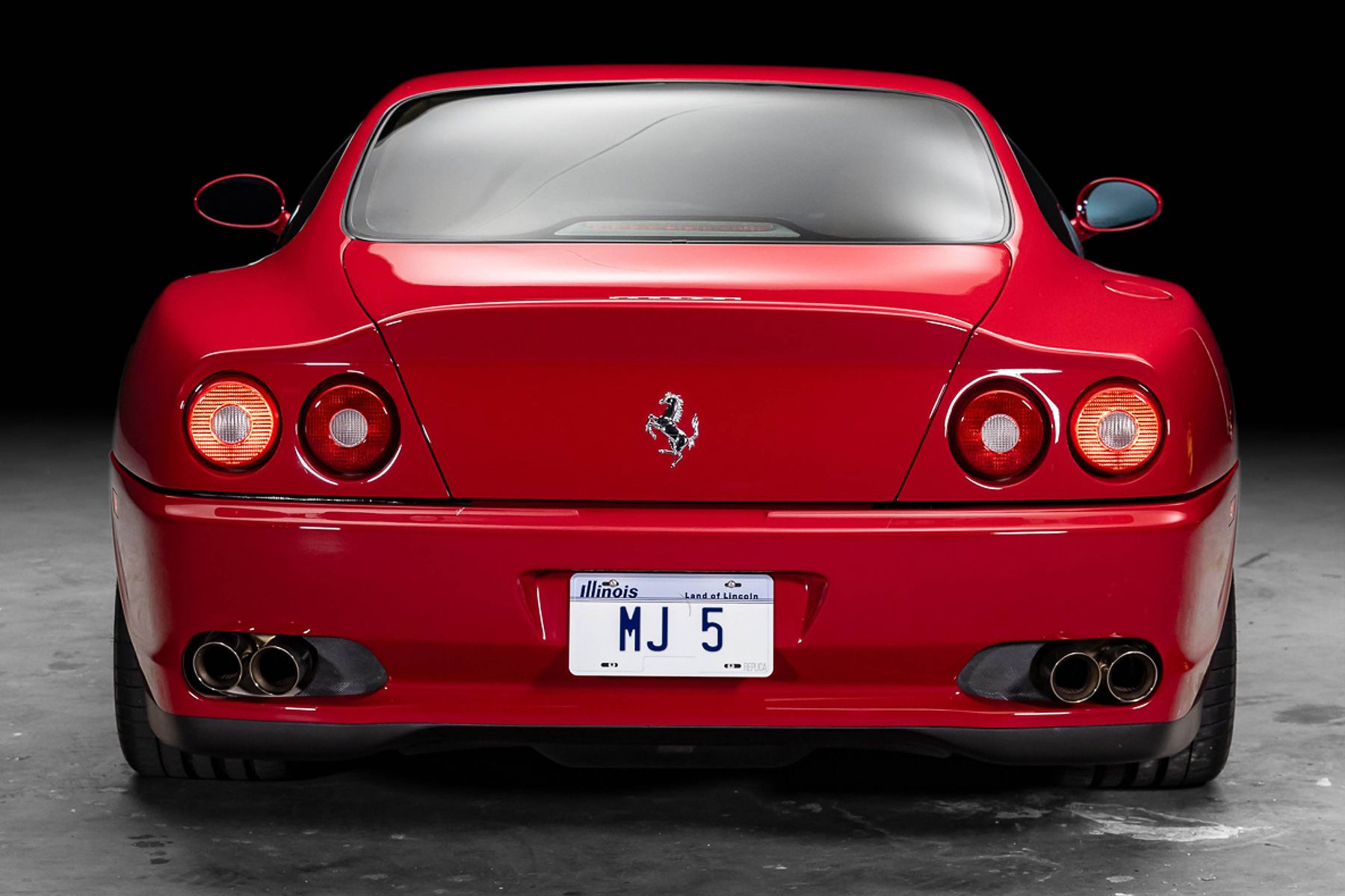 Ferrari 550 Maranello 1997 года выпуска, принадлежавший Майклу Джордану. Фото: joopiter.com
