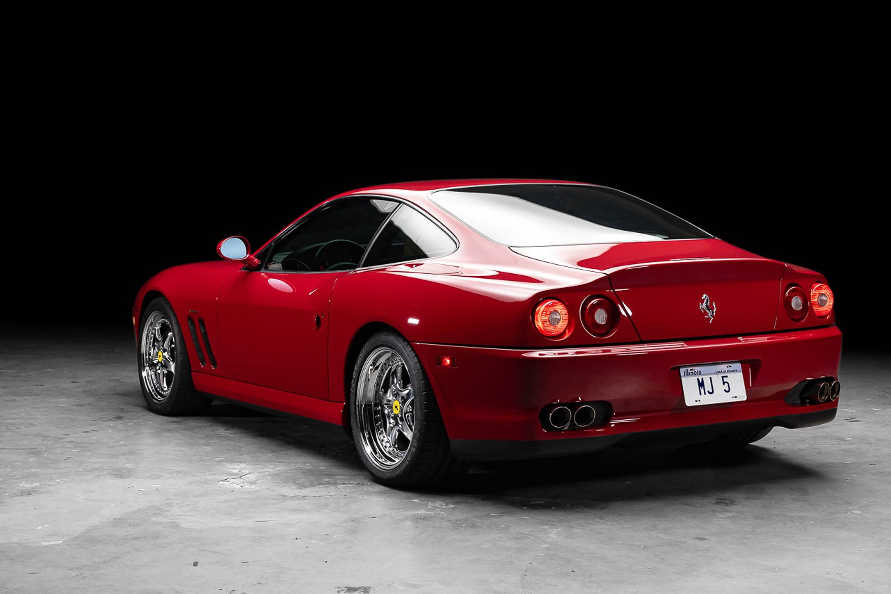 Ferrari 550 Maranello 1997 года выпуска, принадлежавший Майклу Джордану. Фото: joopiter.com
