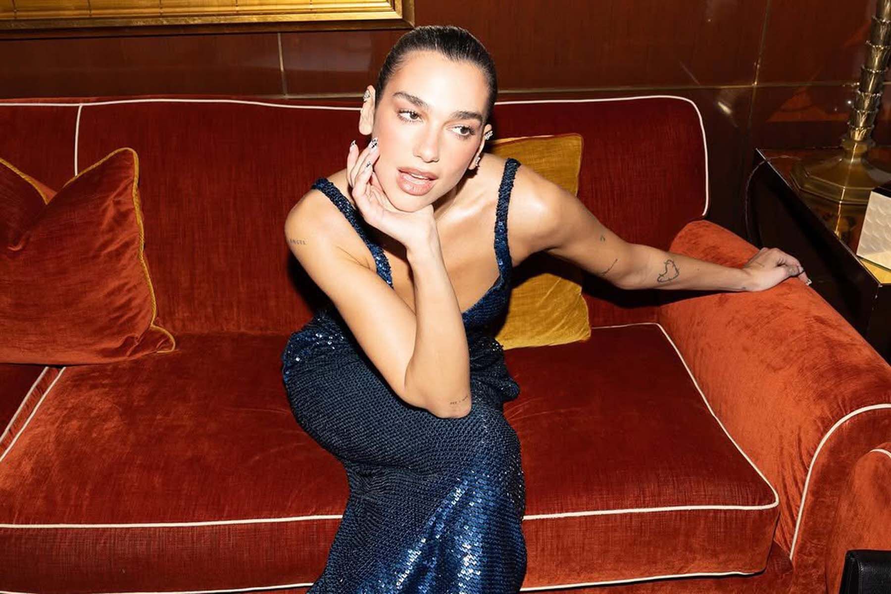 Британская певица Дуа Липа. Фото: DUA LIPA, Х