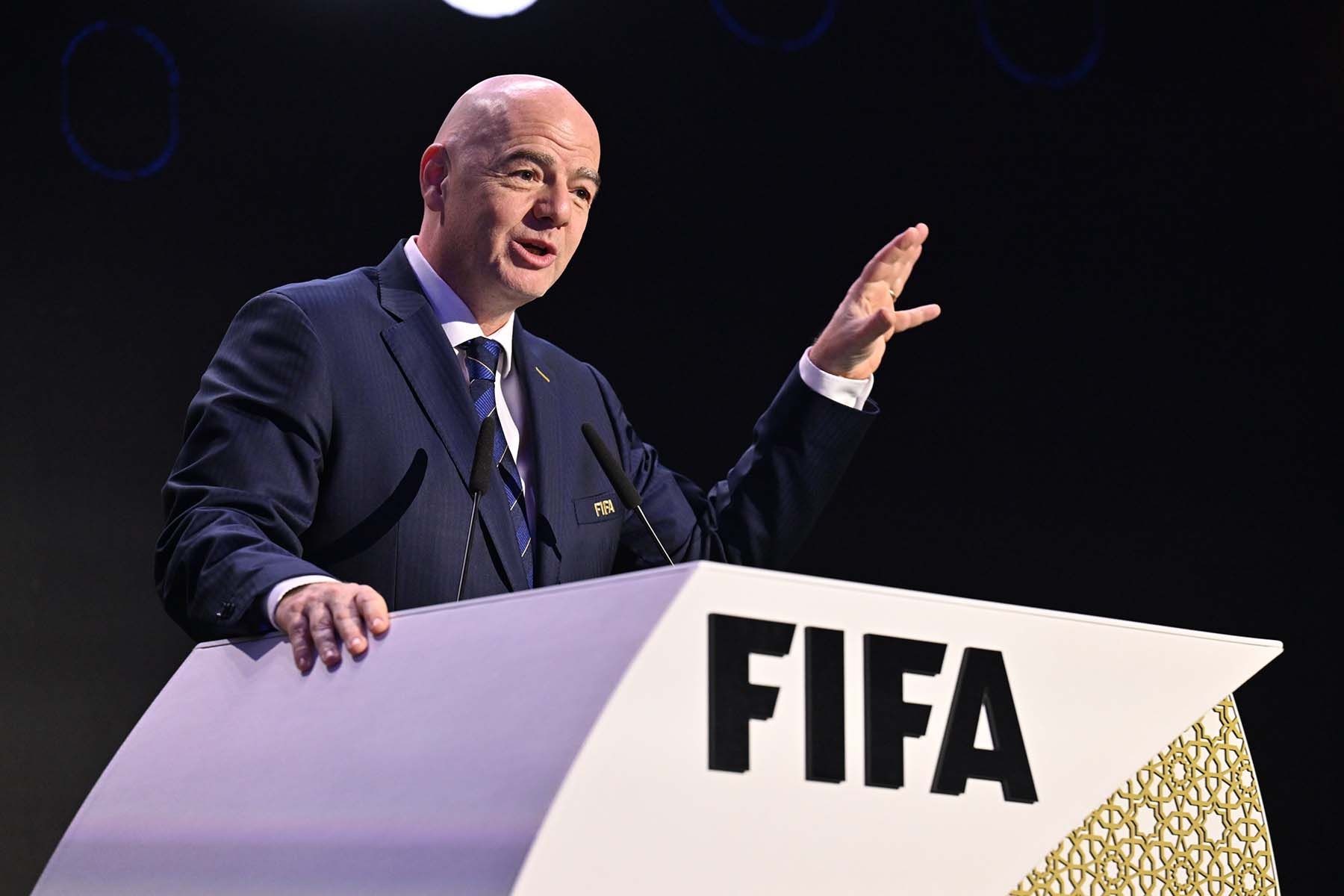 Президент ФИФА Джанни Инфантино. Фото: FIFA Media, Х