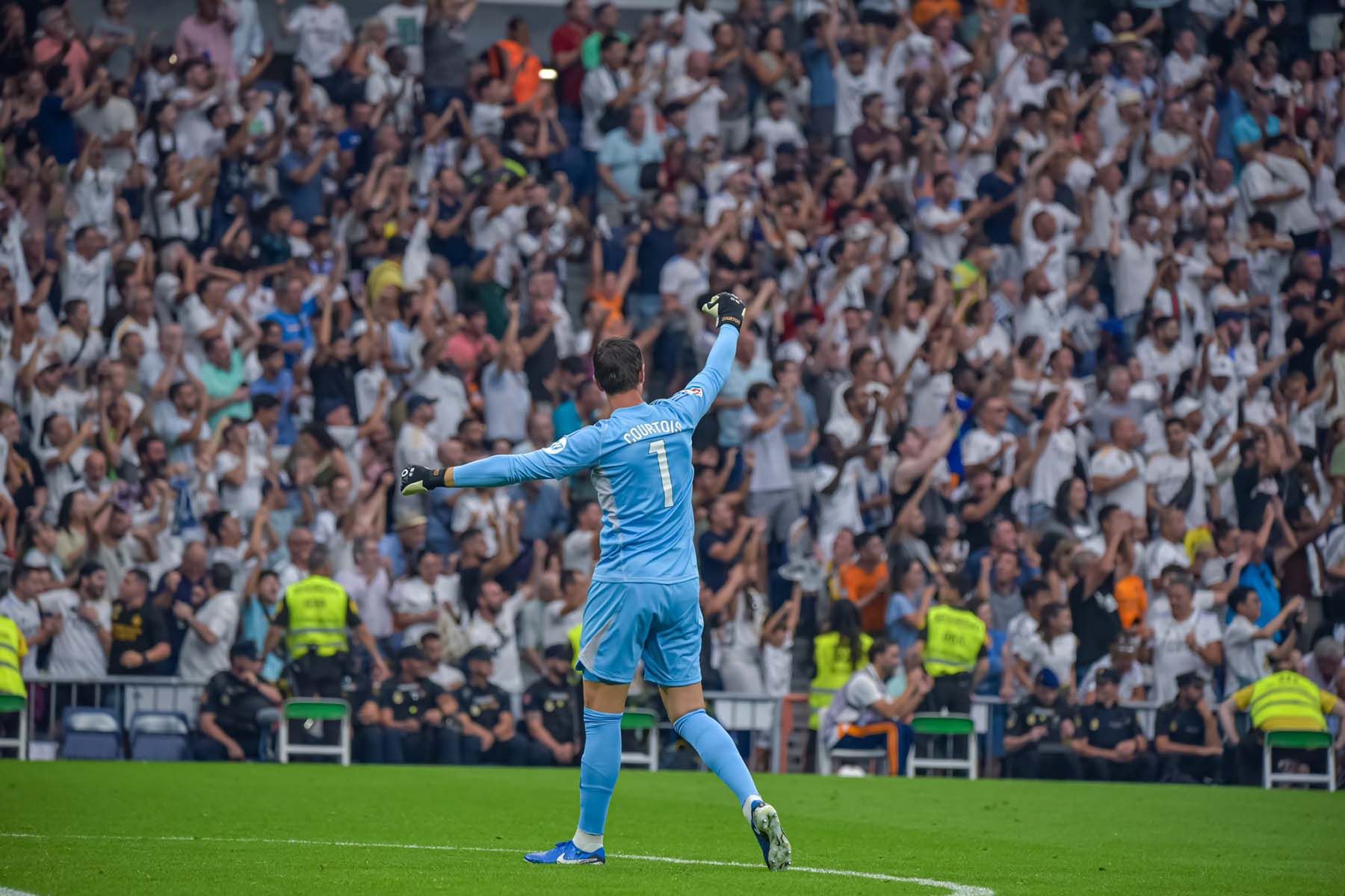 Бельгийский голкипер Тибо Куртуа. Фото: Thibaut Courtois, Х