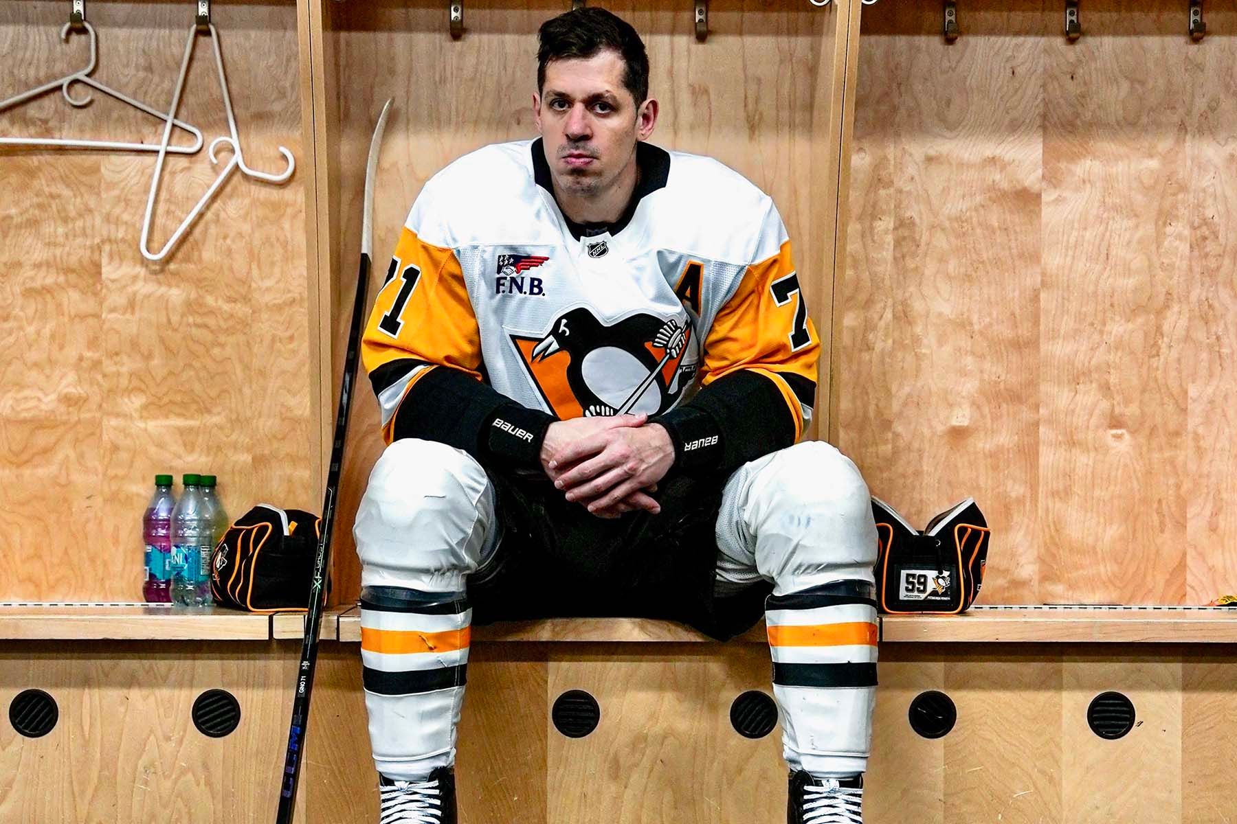 Хоккеист Евгений Малкин «Питтсбурга». © Pittsburgh Penguins, Х