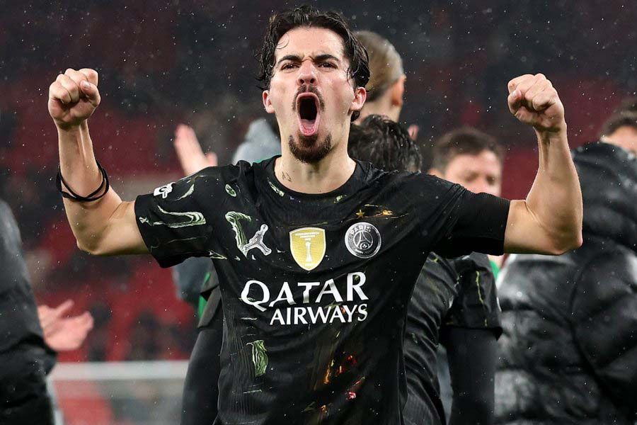 Игрок "ПСЖ" Витор Феррейра