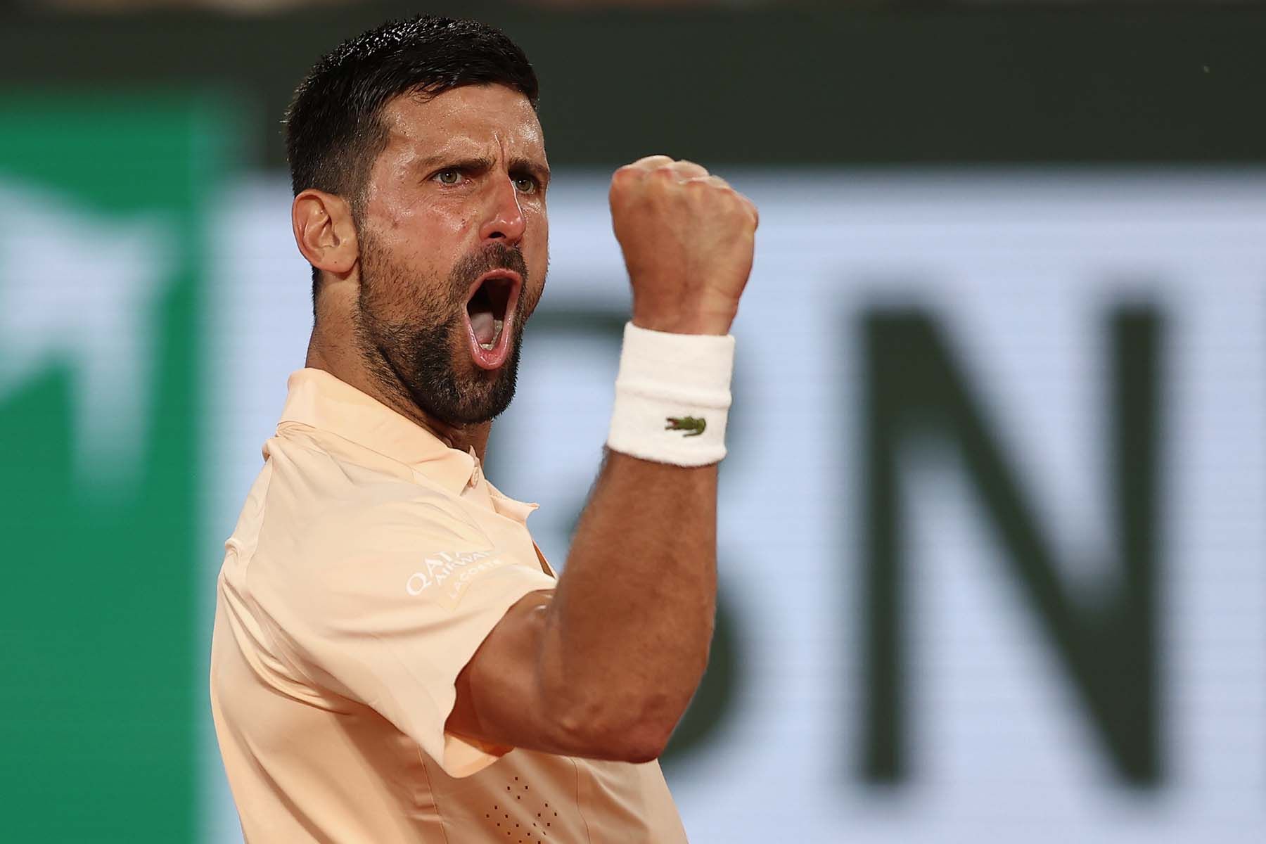 Сербский теннисист Новак Джокович. Фото: Roland-Garros, Х