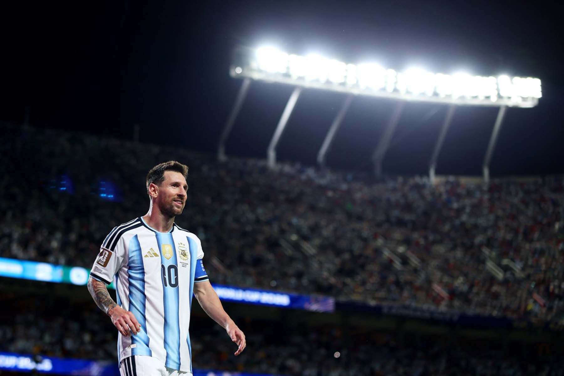 Форвард сборной Аргентины Лионель Месси. Фото: Selección Argentina in English, Х