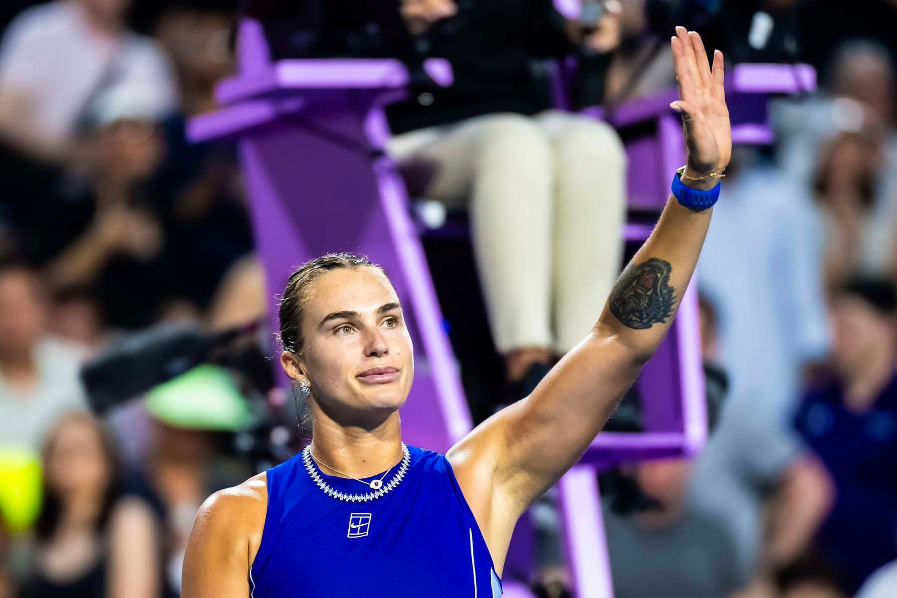 Белорусская теннисистка Арина Соболенко. Фото: Sabalenka Aryna, Х