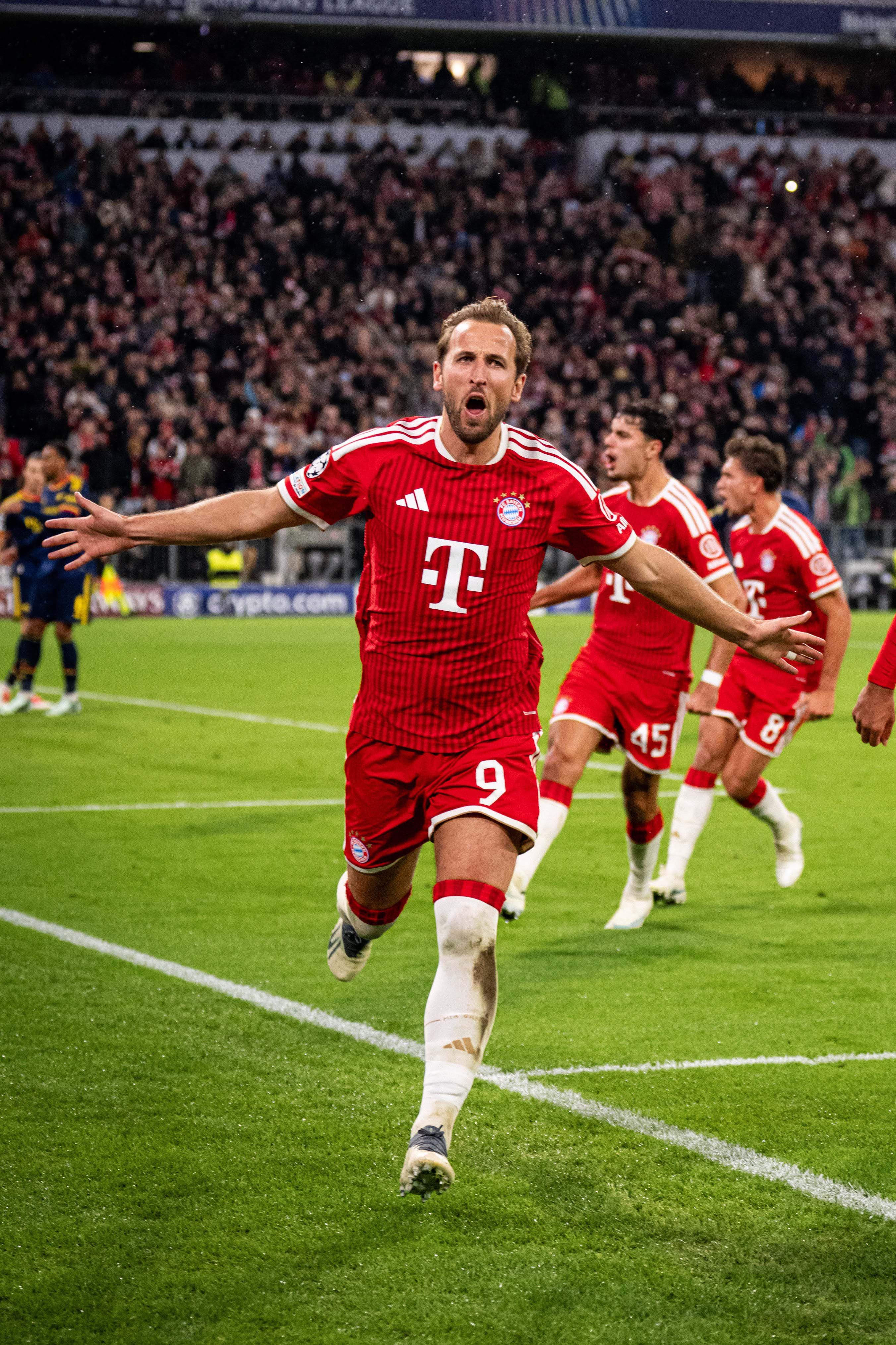 Форвард мюнхенской «Баварии» Гарри Кейн. Фото: FC Bayern, Х