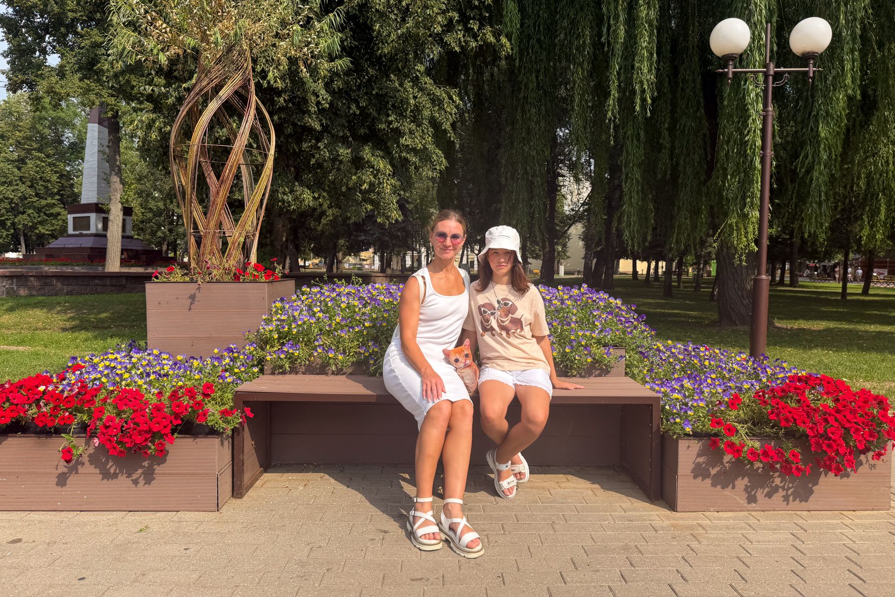 Алеся с дочерью Анной