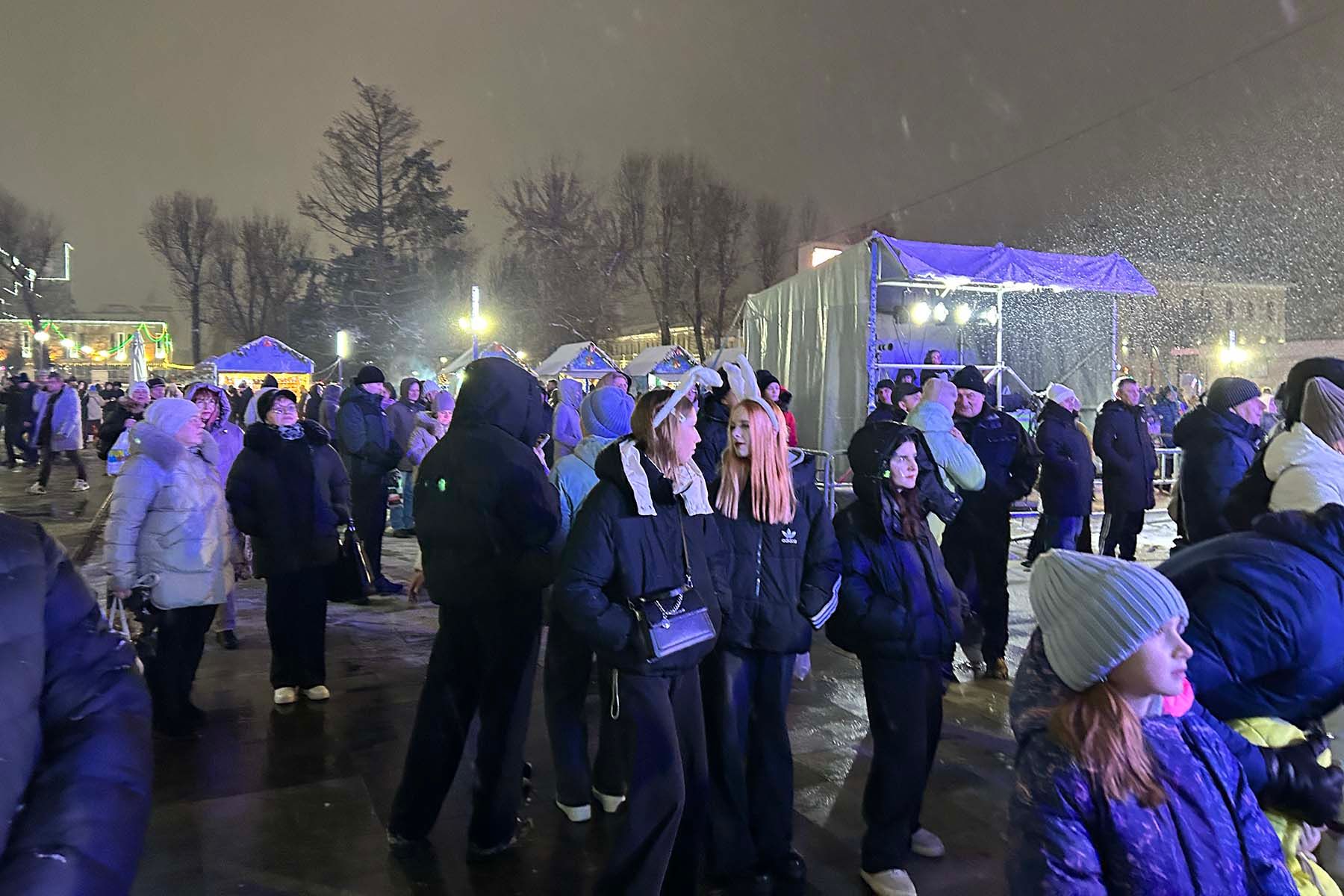 Новогоднее «Оливье шоу» в Могилеве. © Times.by