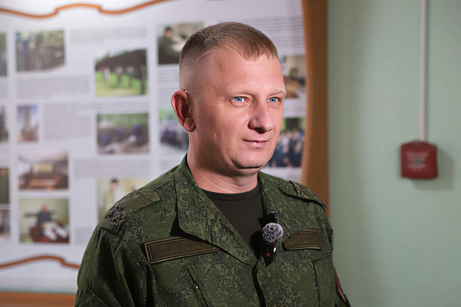 Военный комиссар Гродненской области полковник Игорь Ходаровский. Фото: «Гродненская правда»