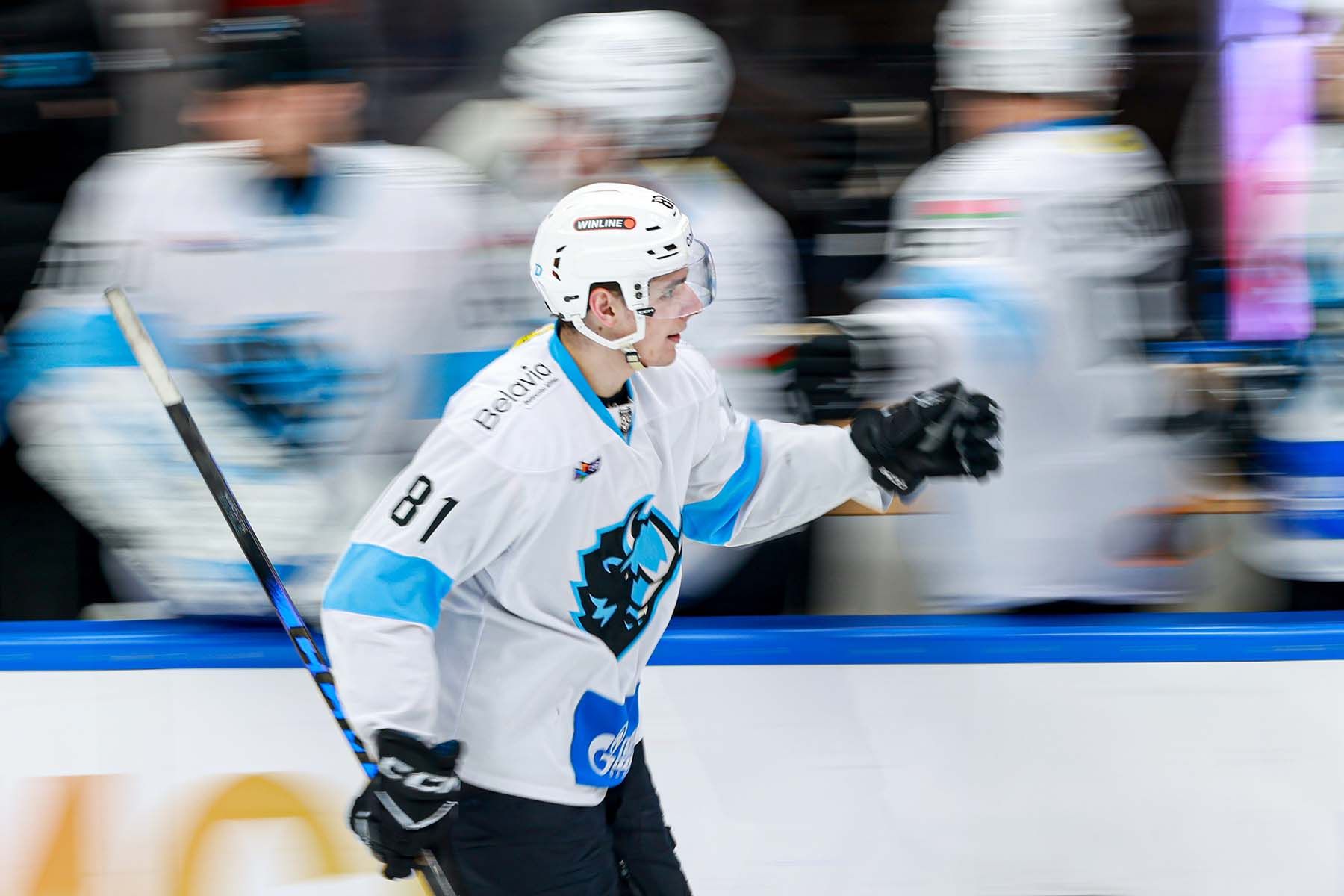 Хоккеист минского «Динамо» Виталий Пинчук. © ХК «Динамо-Минск»