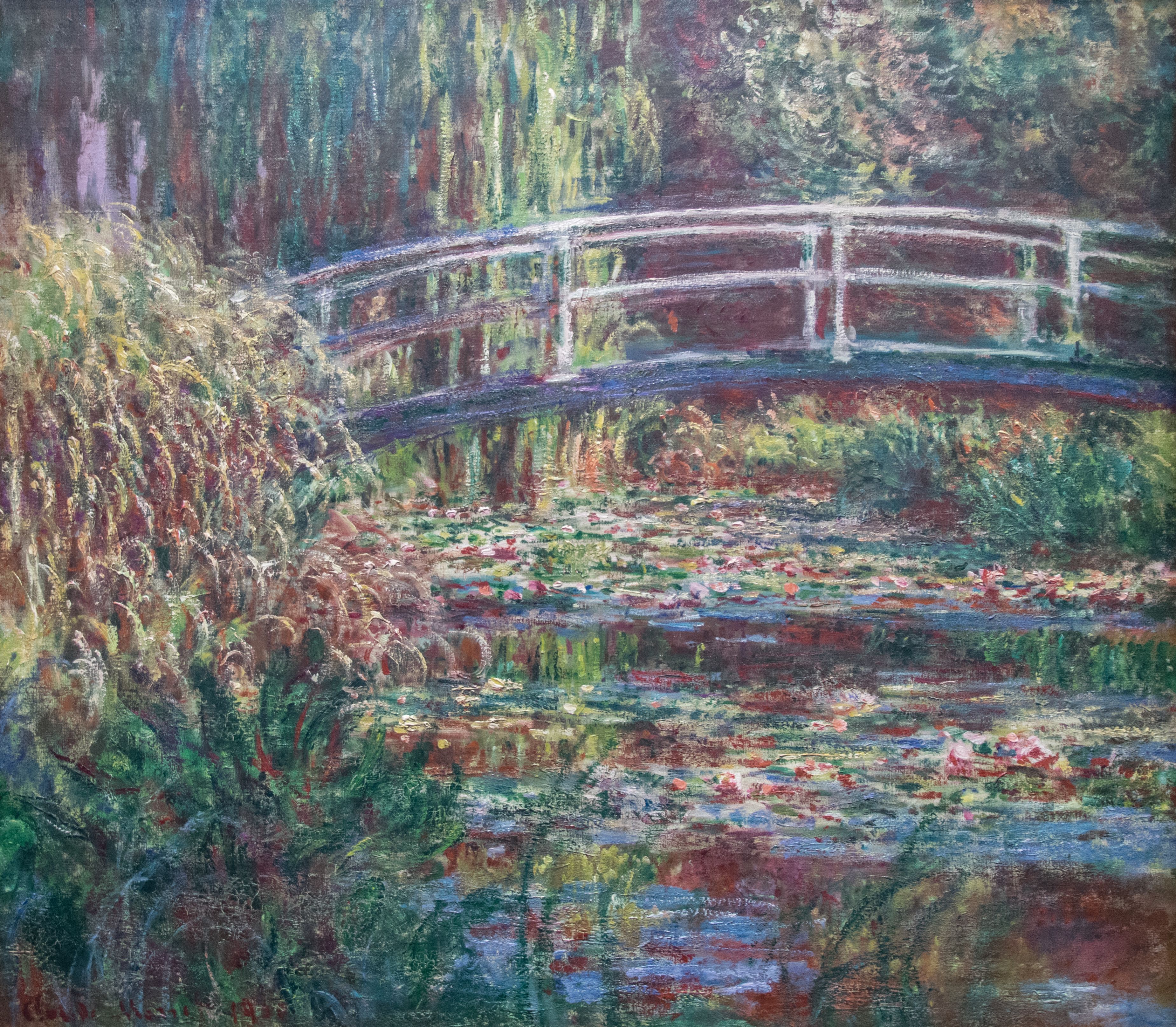 Клод Моне «Пруд с кувшинками, розовая гармония», 1900