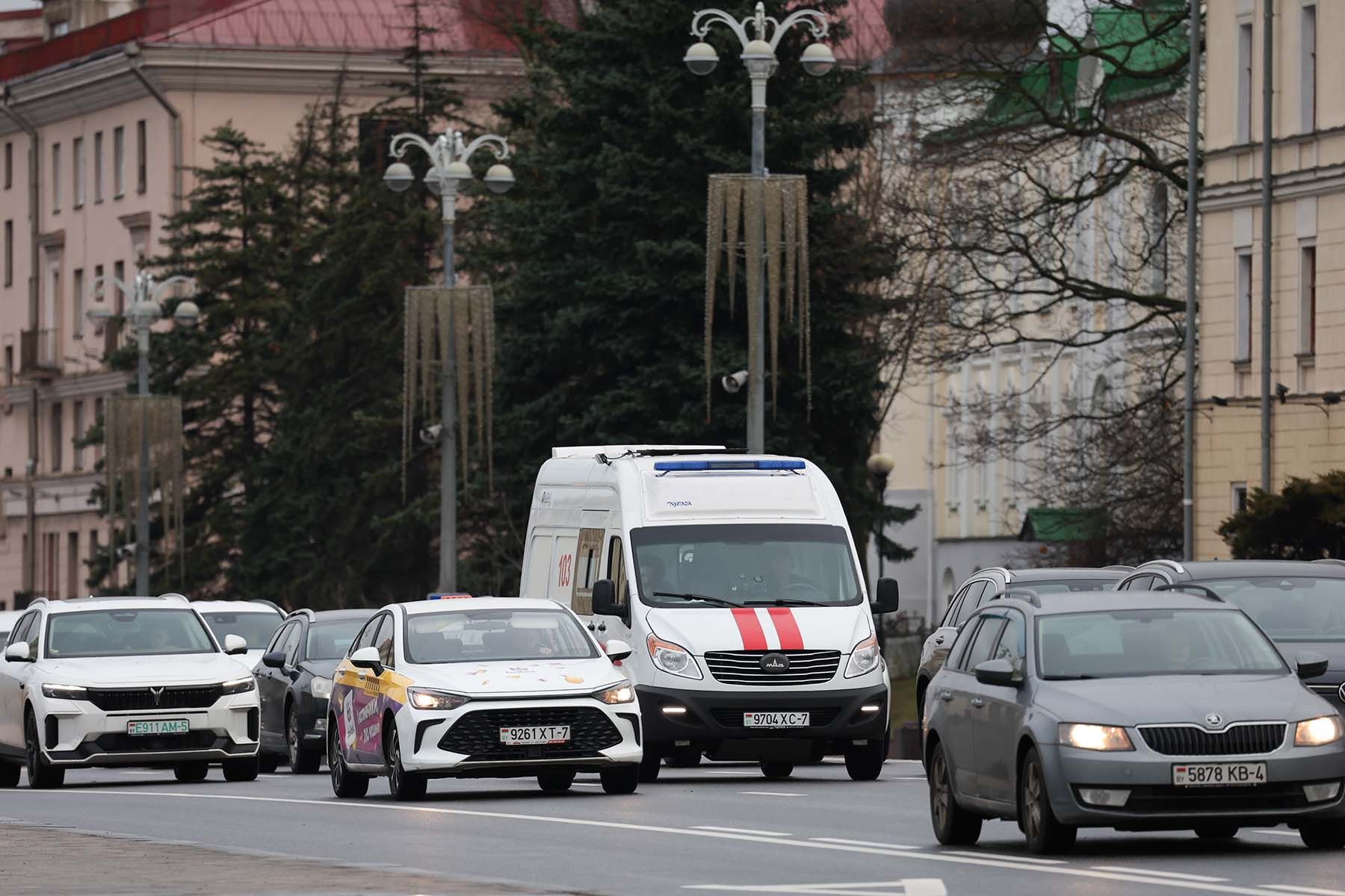 Машина скорой помощи в Минске
