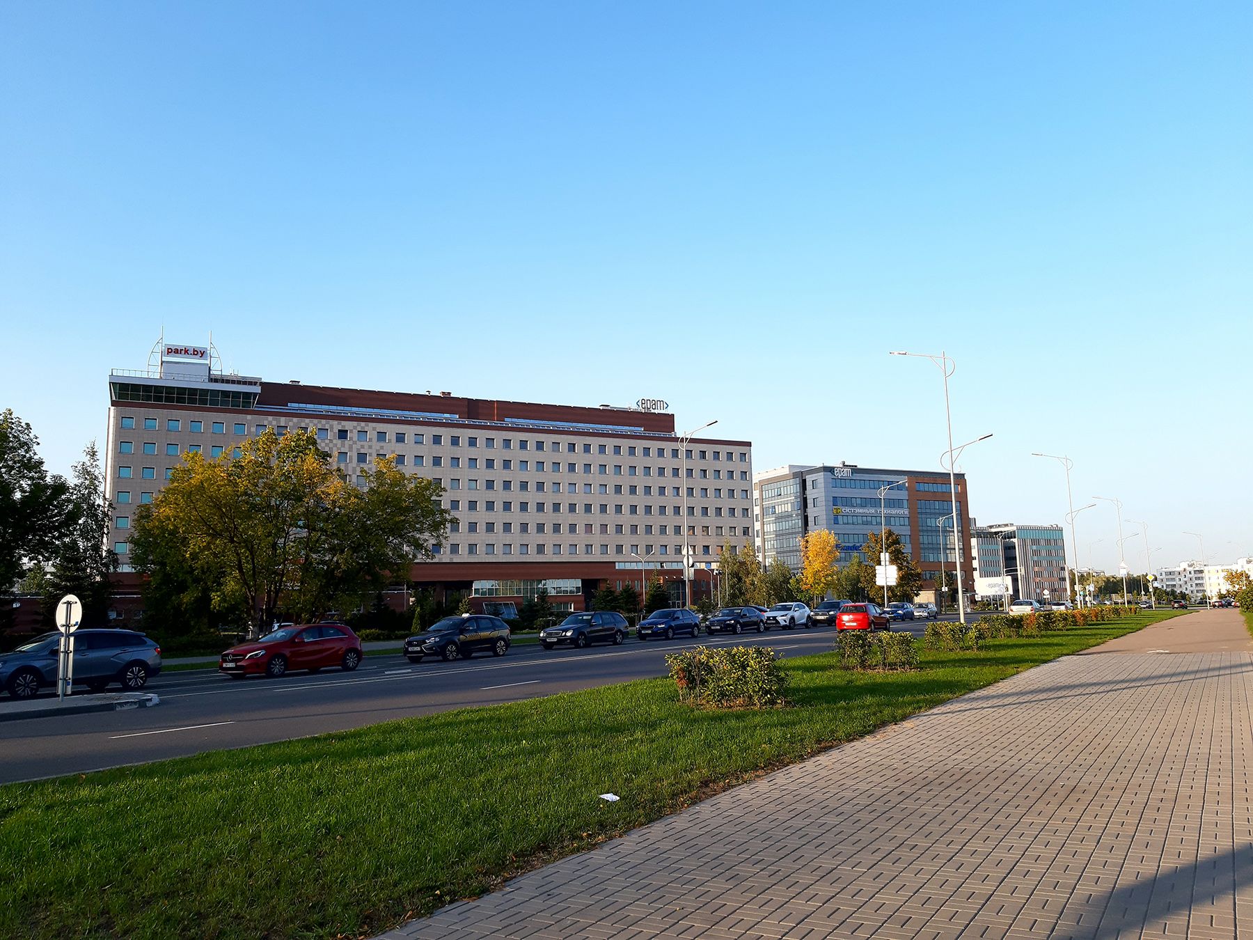 Улица Академика Купревича в Минске, архивный снимок.