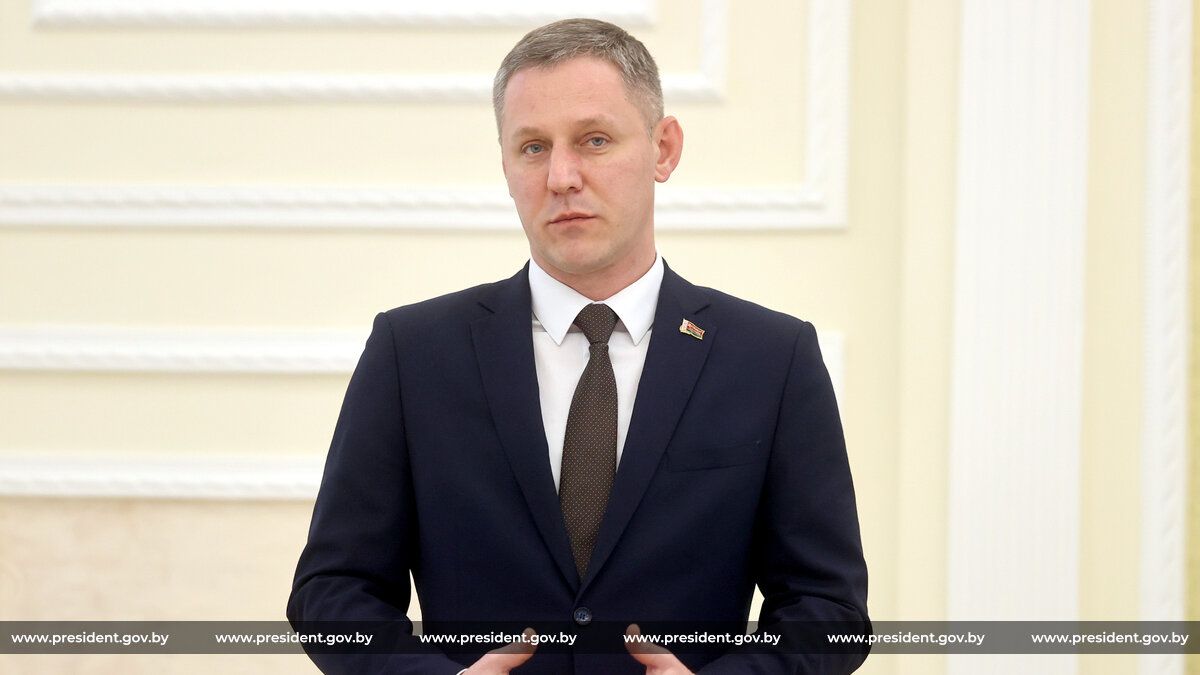 Руслан Пархамович. Фото: Пресс-служба Президента Беларуси