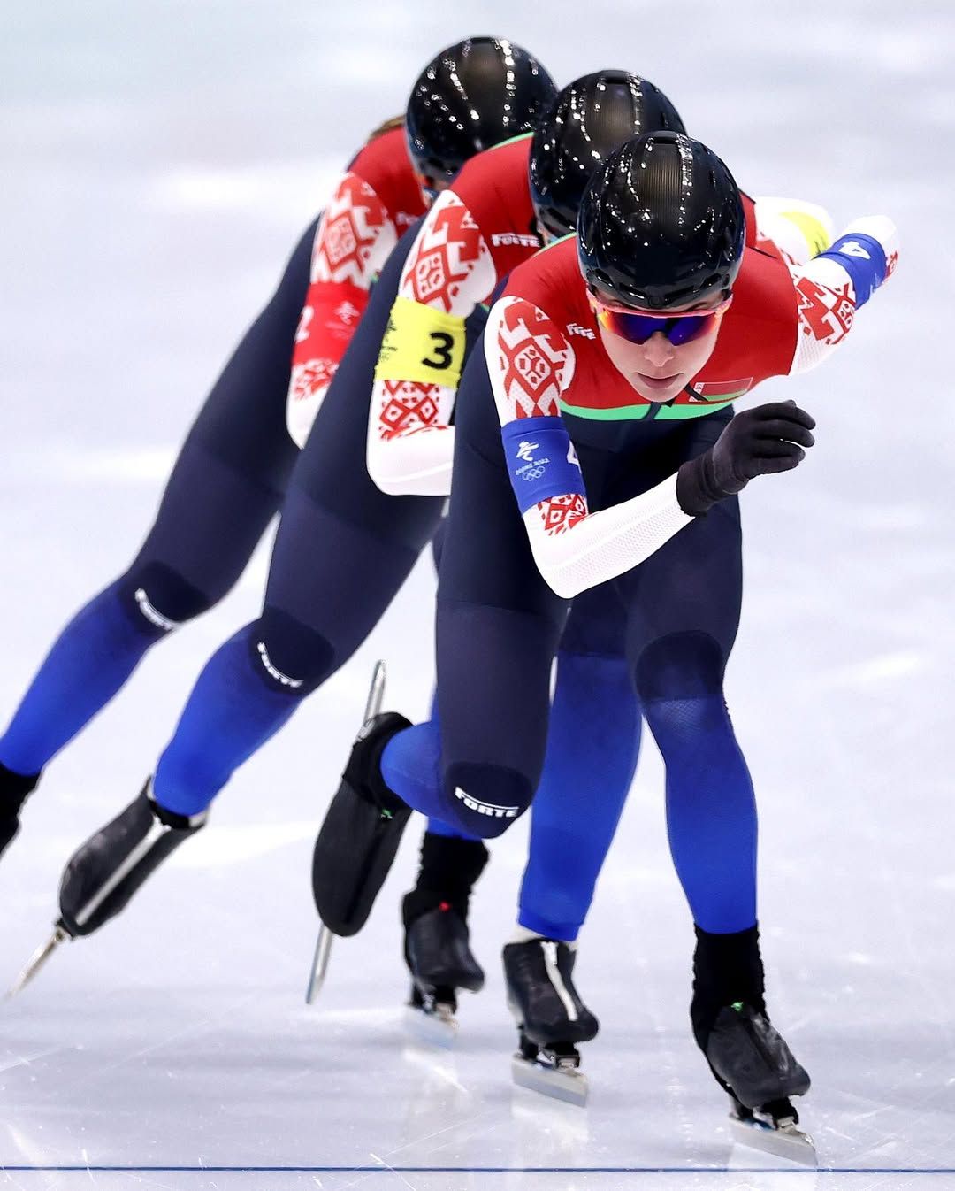 конькобежка Марина Зуева