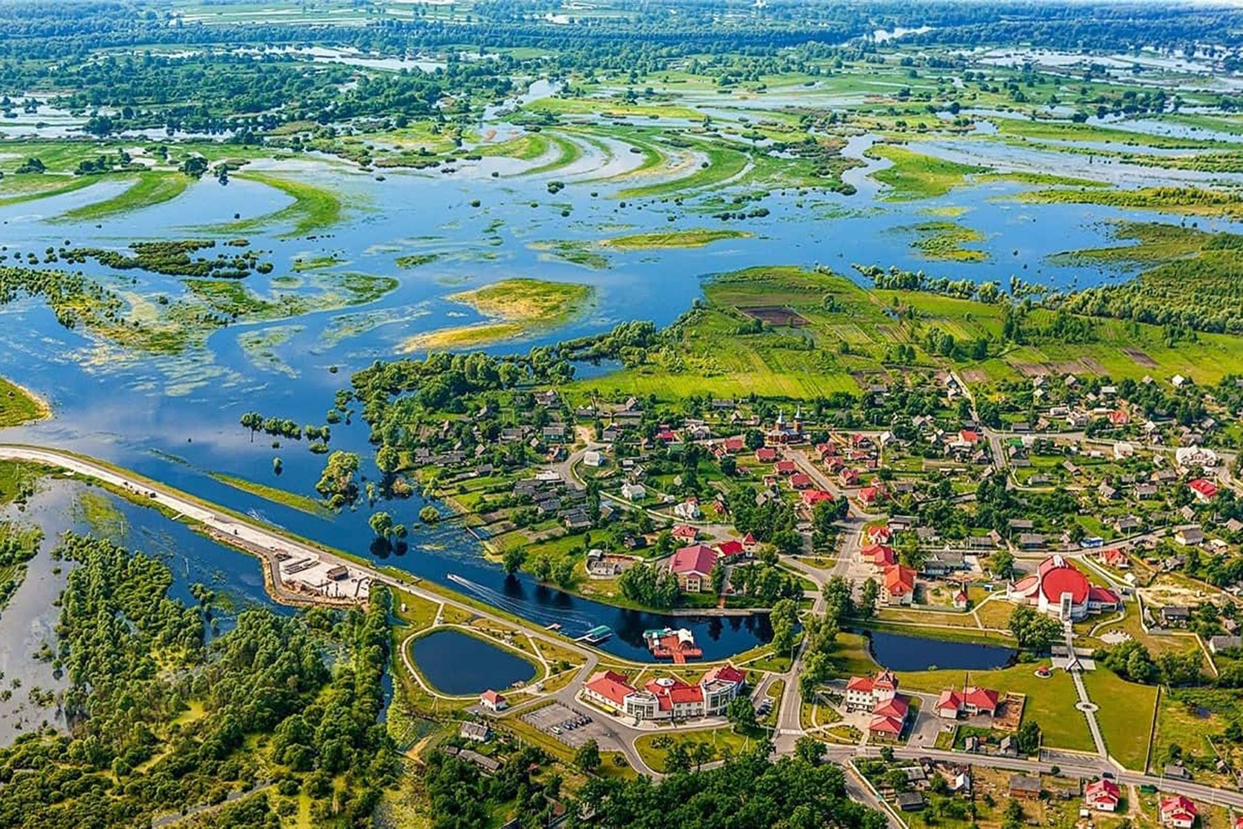 Припятское Полесье. Фото: Цели устойчивого развития в Беларуси