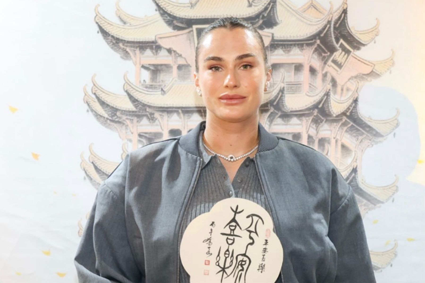 Белорусская теннисистка Арина Соболенко. Фото: wuhanopenwta, instagram.com