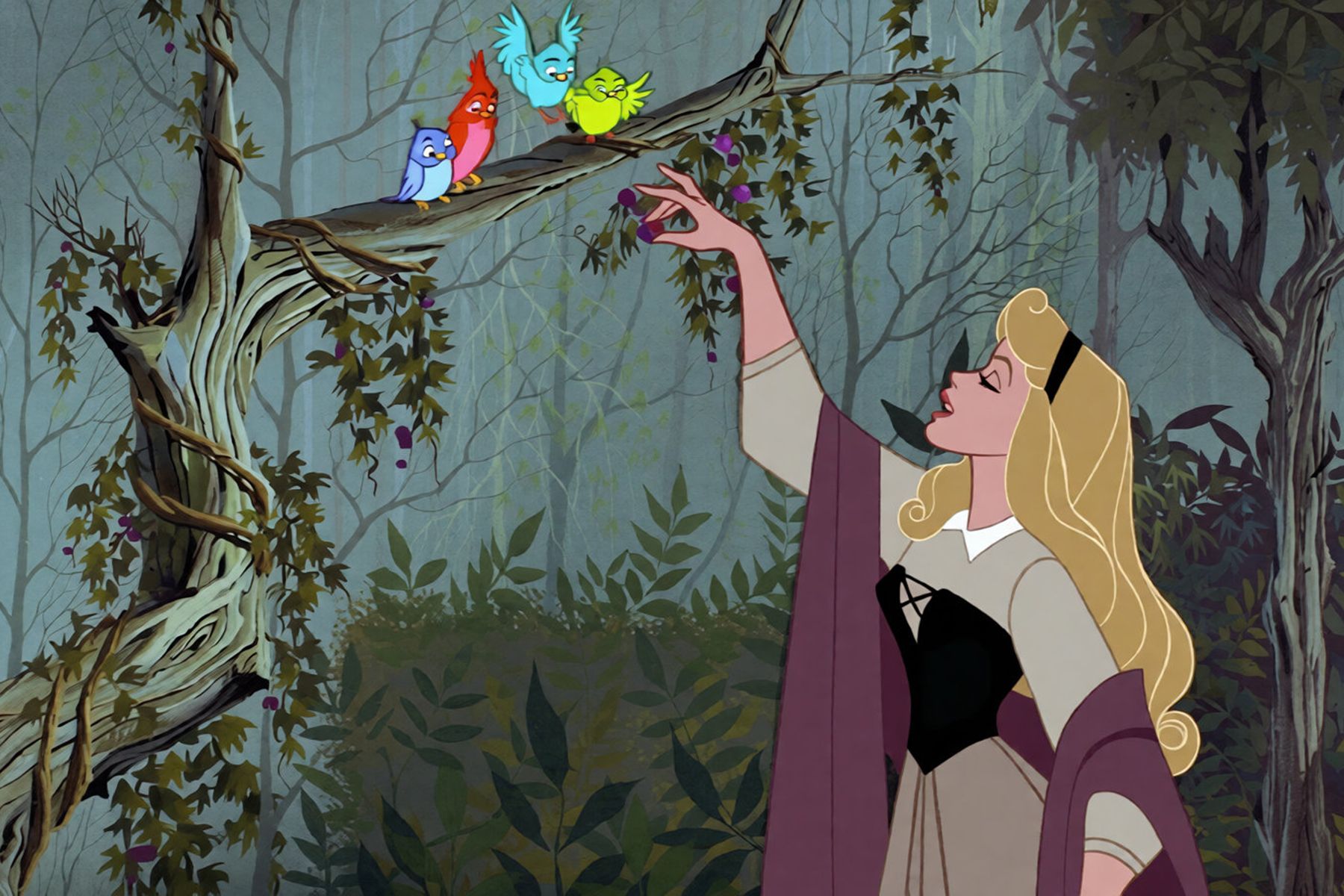 Кадр из мультфильма «Спящая красавица». Walt Disney Productions (1959)