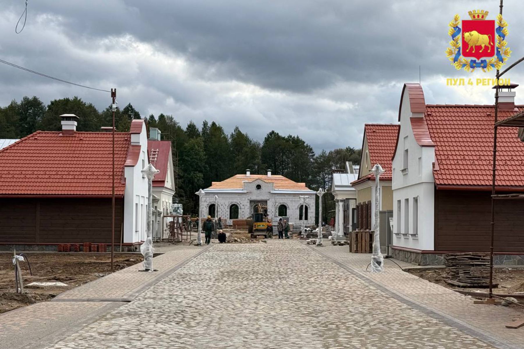 Культурно-исторический парк «Старый город» в Коробчицах. Фото: «Пул 4 Регион», Telegram
