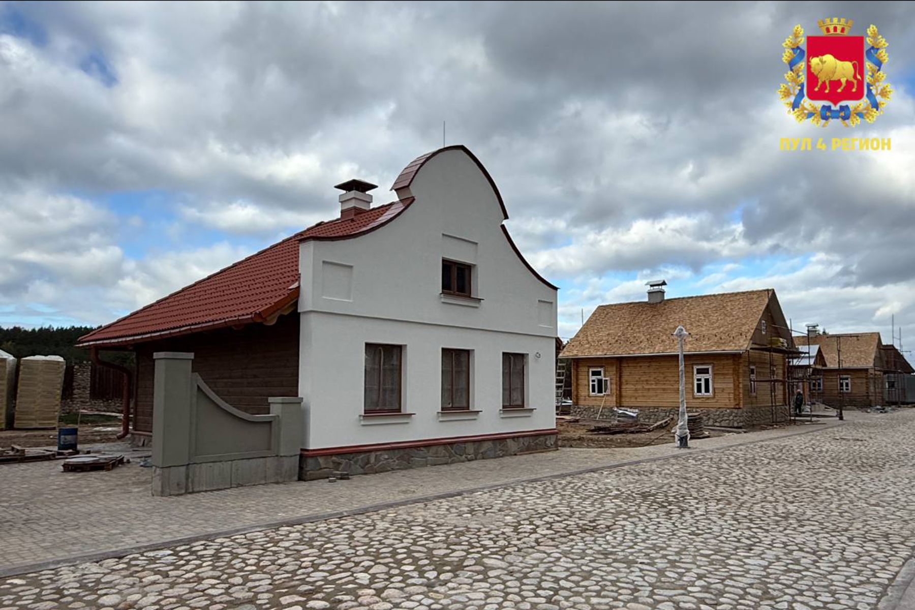 Культурно-исторический парк «Старый город» в Коробчицах. Фото: «Пул 4 Регион», Telegram